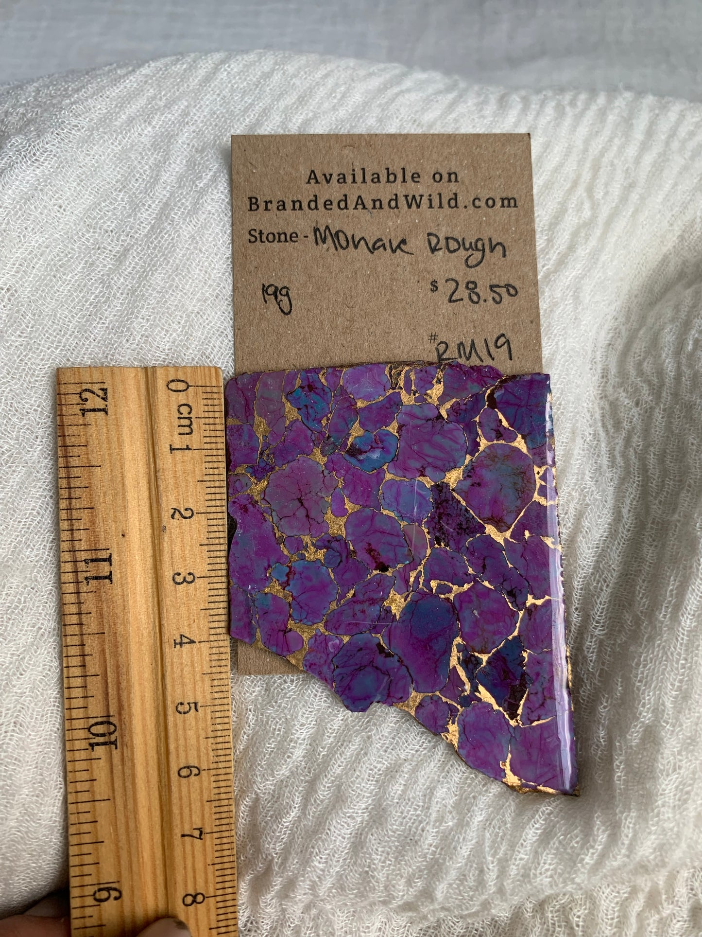 Mohave rough Cabochon - MR19
