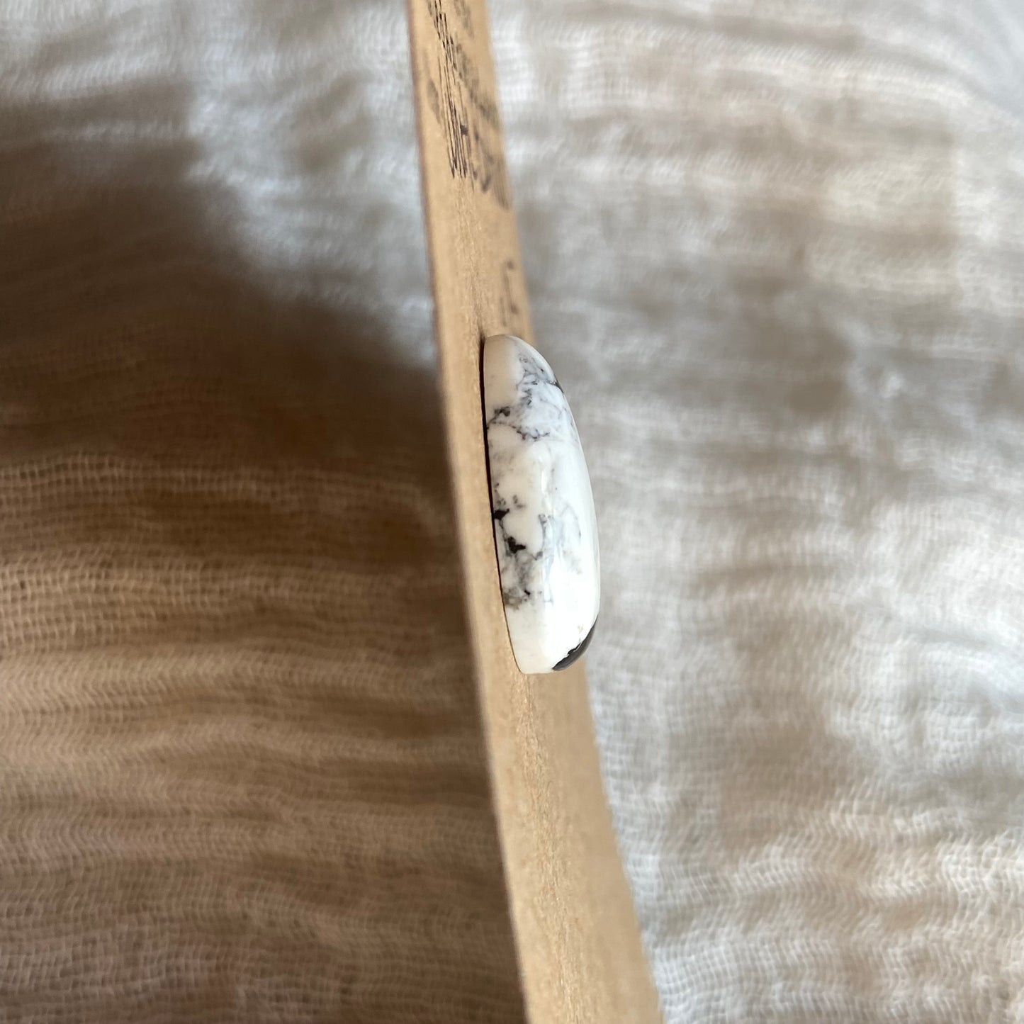 White Buffalo Cabochon - WB26