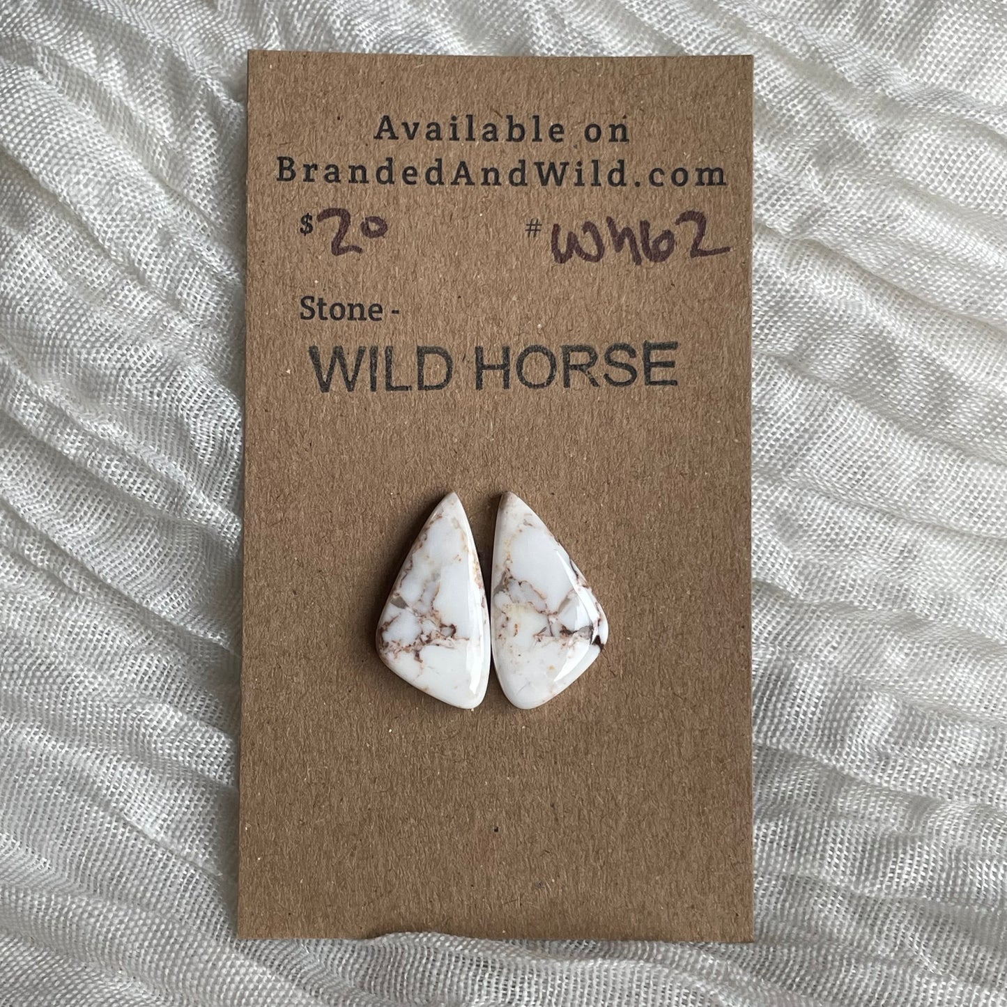 Wild Horse Cabochon - WH62 F70058AD-E9A8-4B6D-9D61-85B6F0FF9918 Brandedandwild.com