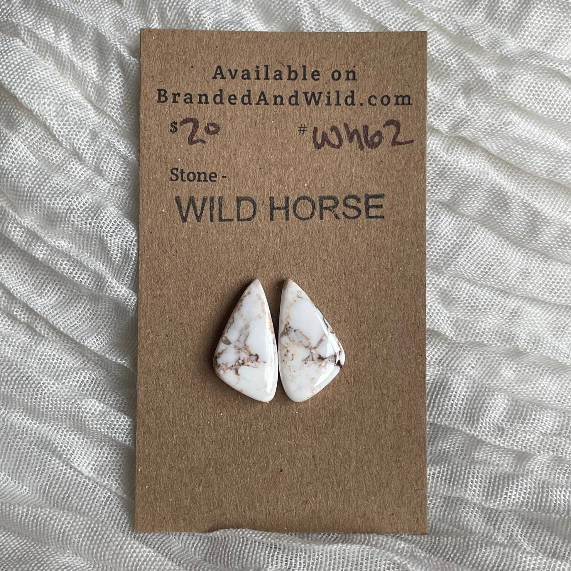 Wild Horse Cabochon - WH62 F70058AD-E9A8-4B6D-9D61-85B6F0FF9918 Brandedandwild.com