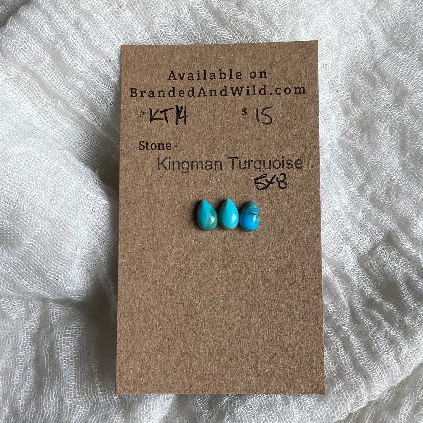 Kingman Turquoise Cabochon - KT14