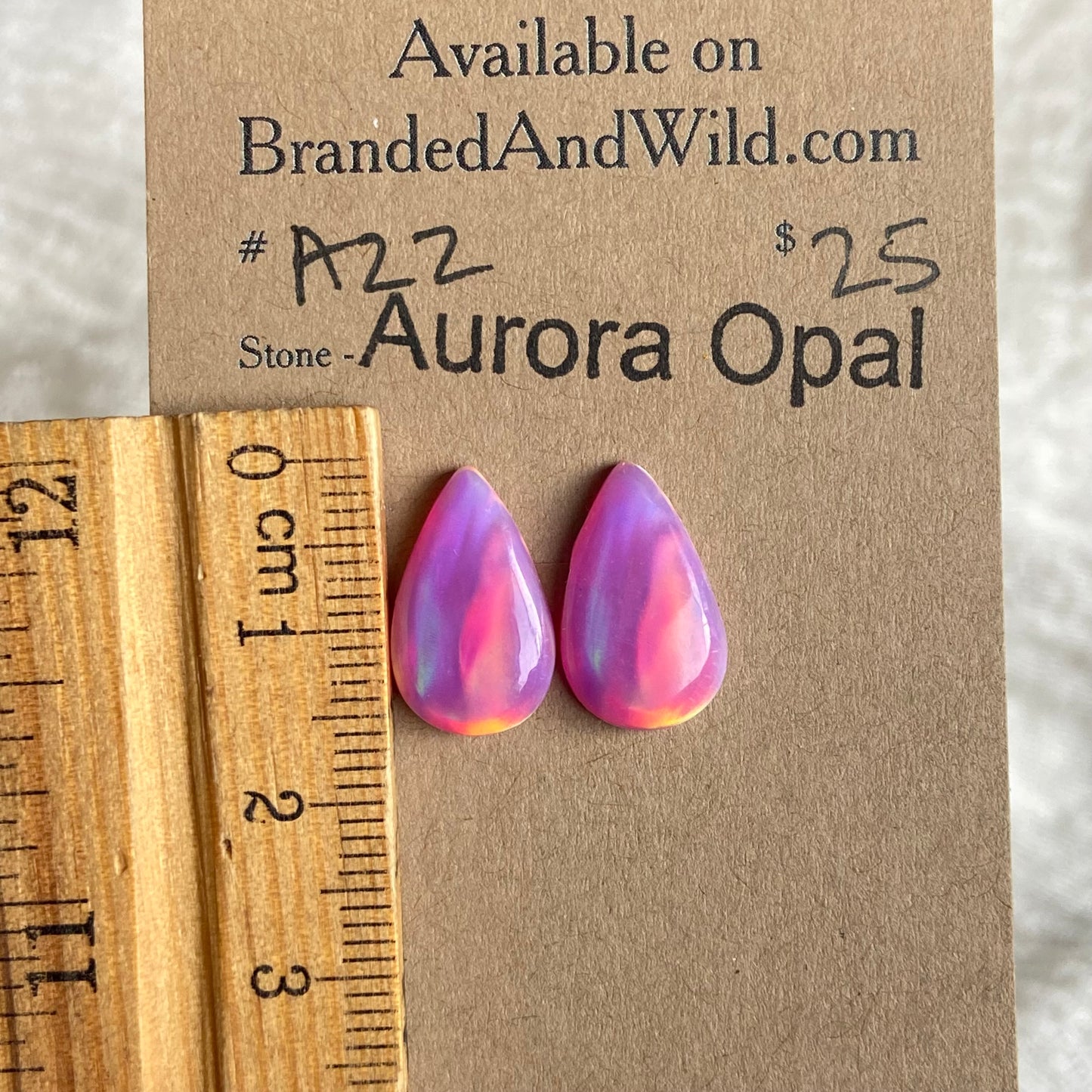 Aurora Opal Cabochon - A22 F76C685A-E0AA-4A34-A961-0F2FAB110B22 Brandedandwild.com