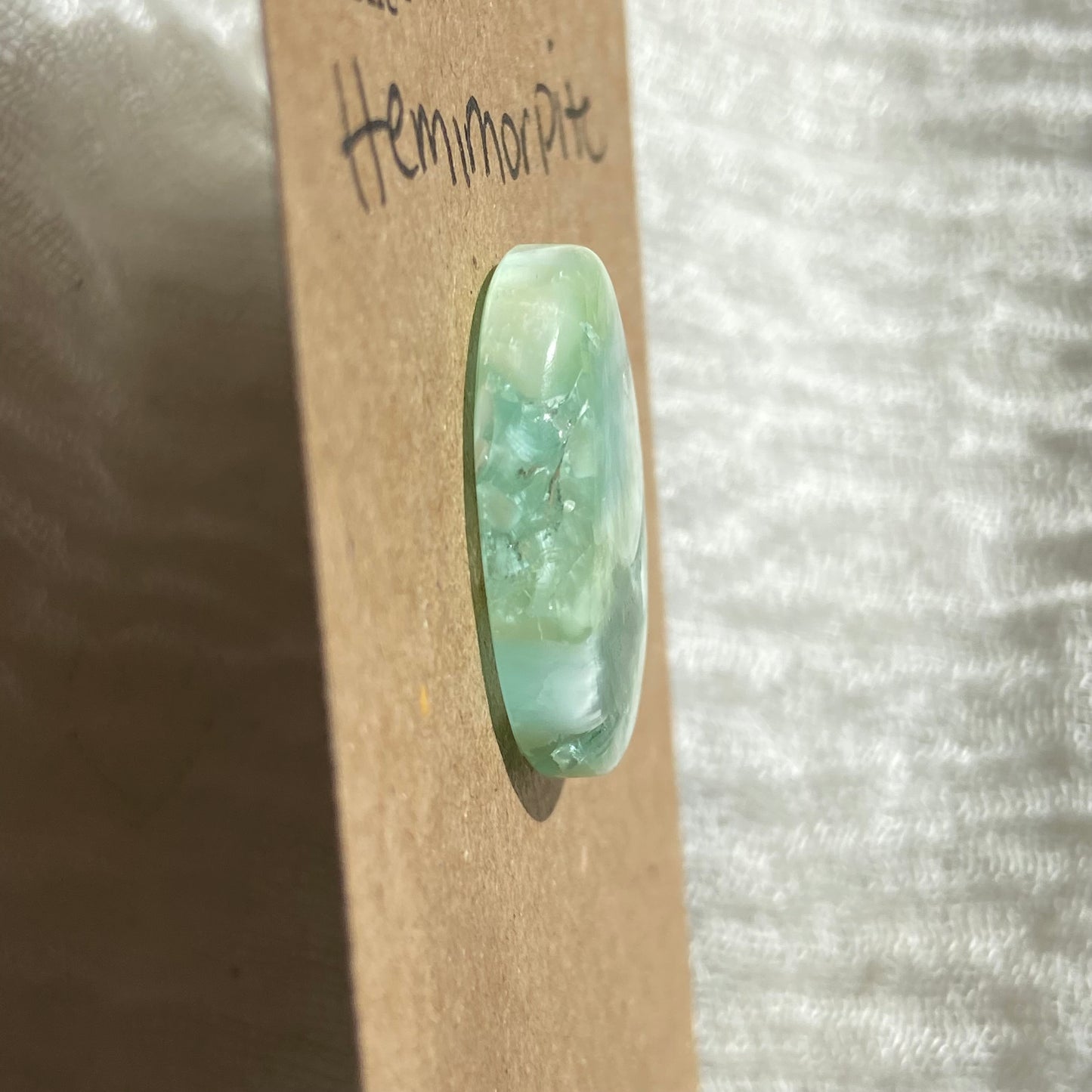 Hemimorite Cabochon - H03