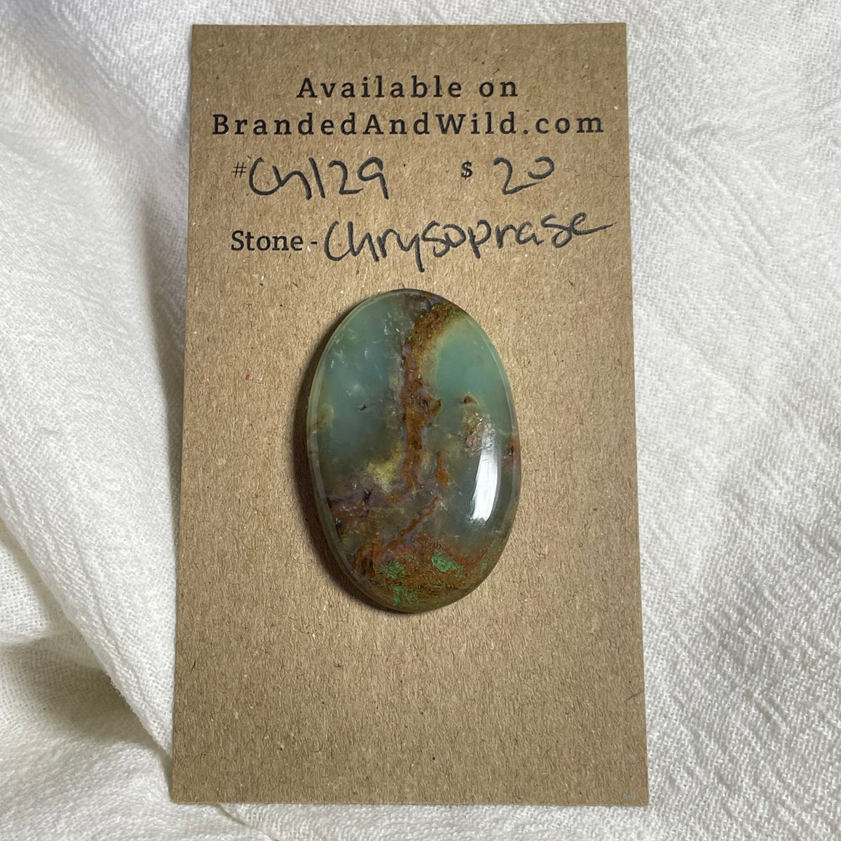 Chrysoprase Cabochon - CH129
