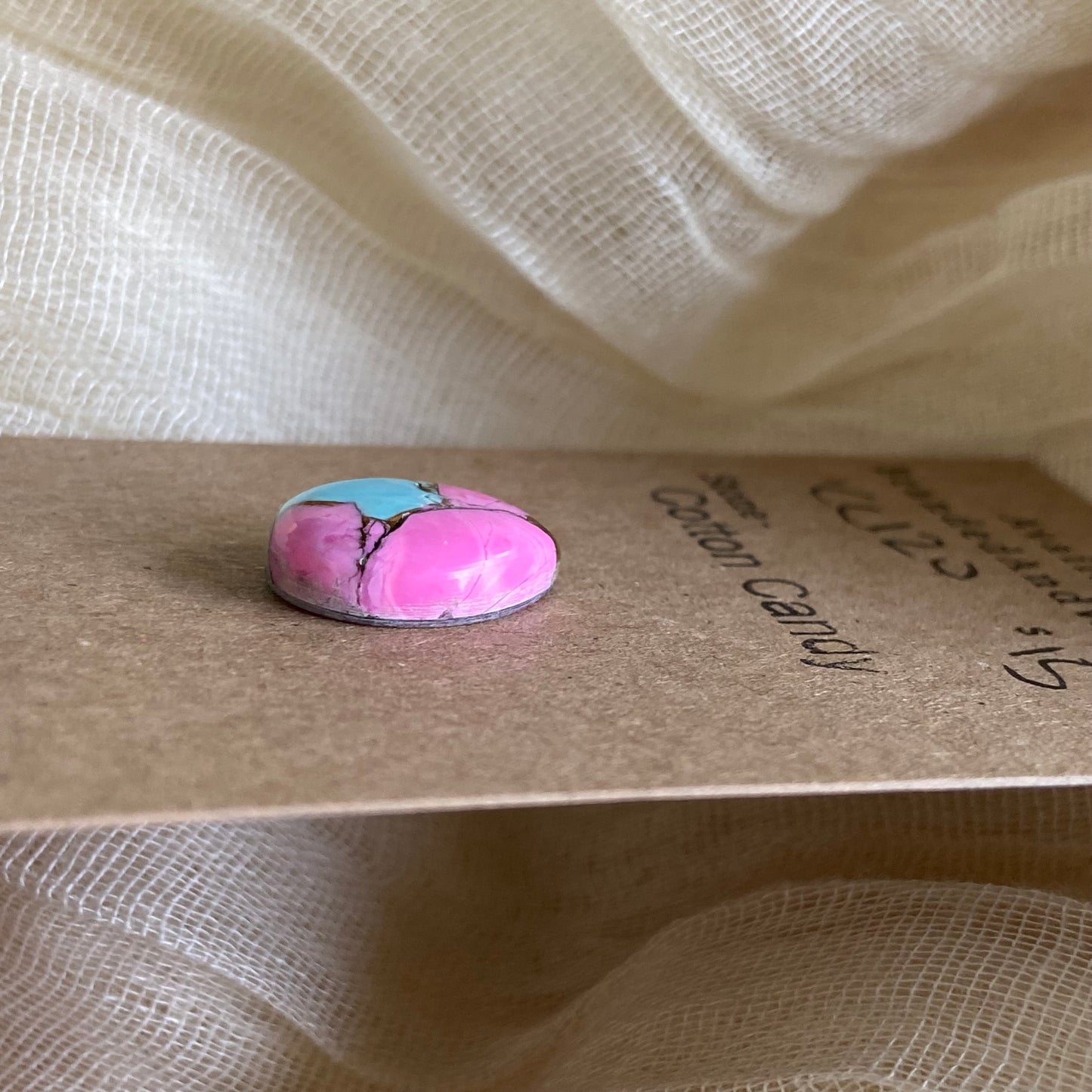 Cotton Candy Cabochon - CC120 F797D5C9-5BB4-48EC-83D6-3D2840C86819 Brandedandwild.com