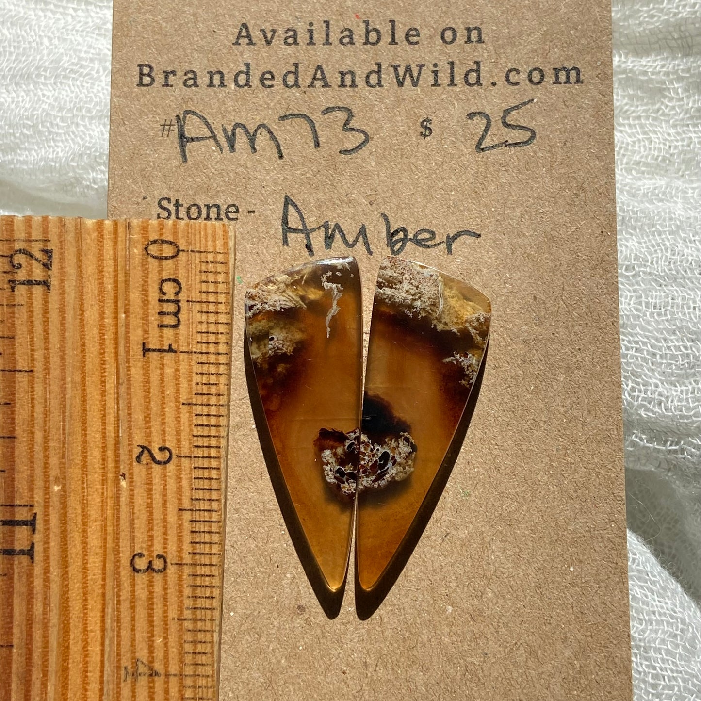 Amber Cabochon AM73