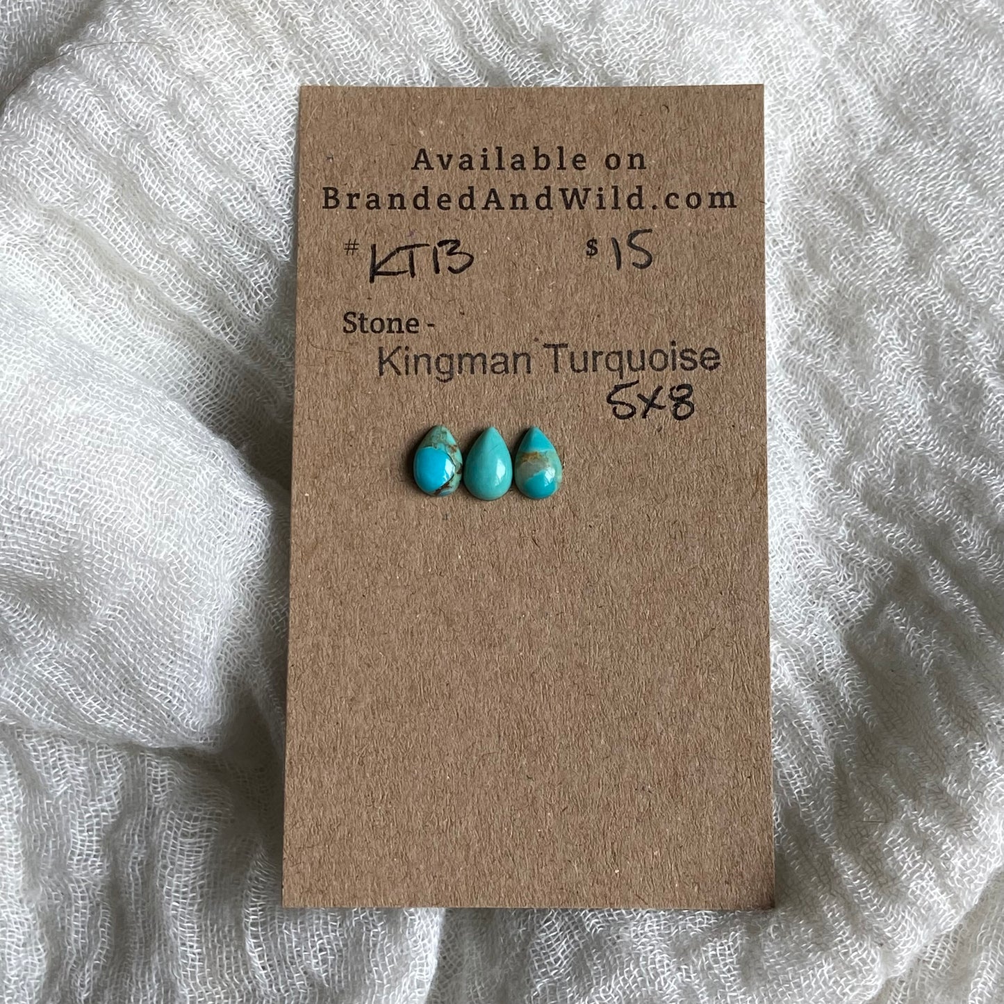 Kingman Turquoise Cabochon - KT13