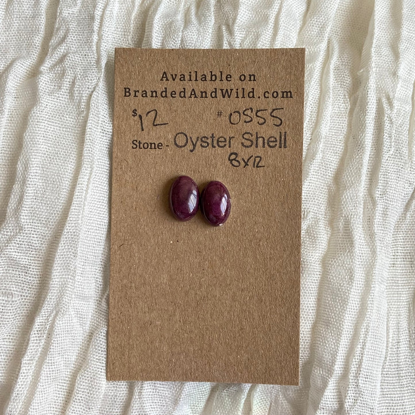 Oyster Shell Cabochon - OS55