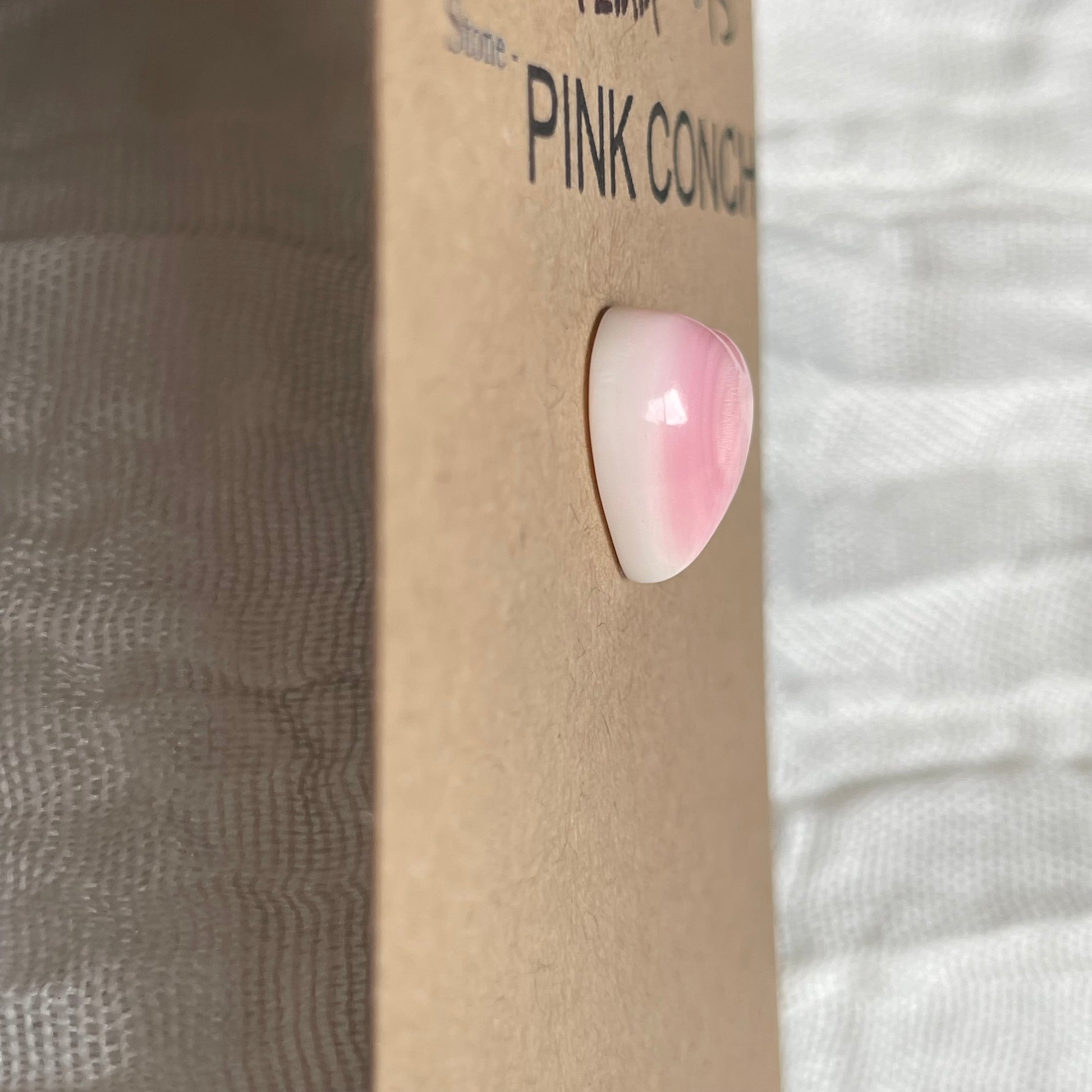 Pink Conch Cabochon - PC15 F7C58119-8337-46BE-8867-35D76E5E29DA Brandedandwild.com
