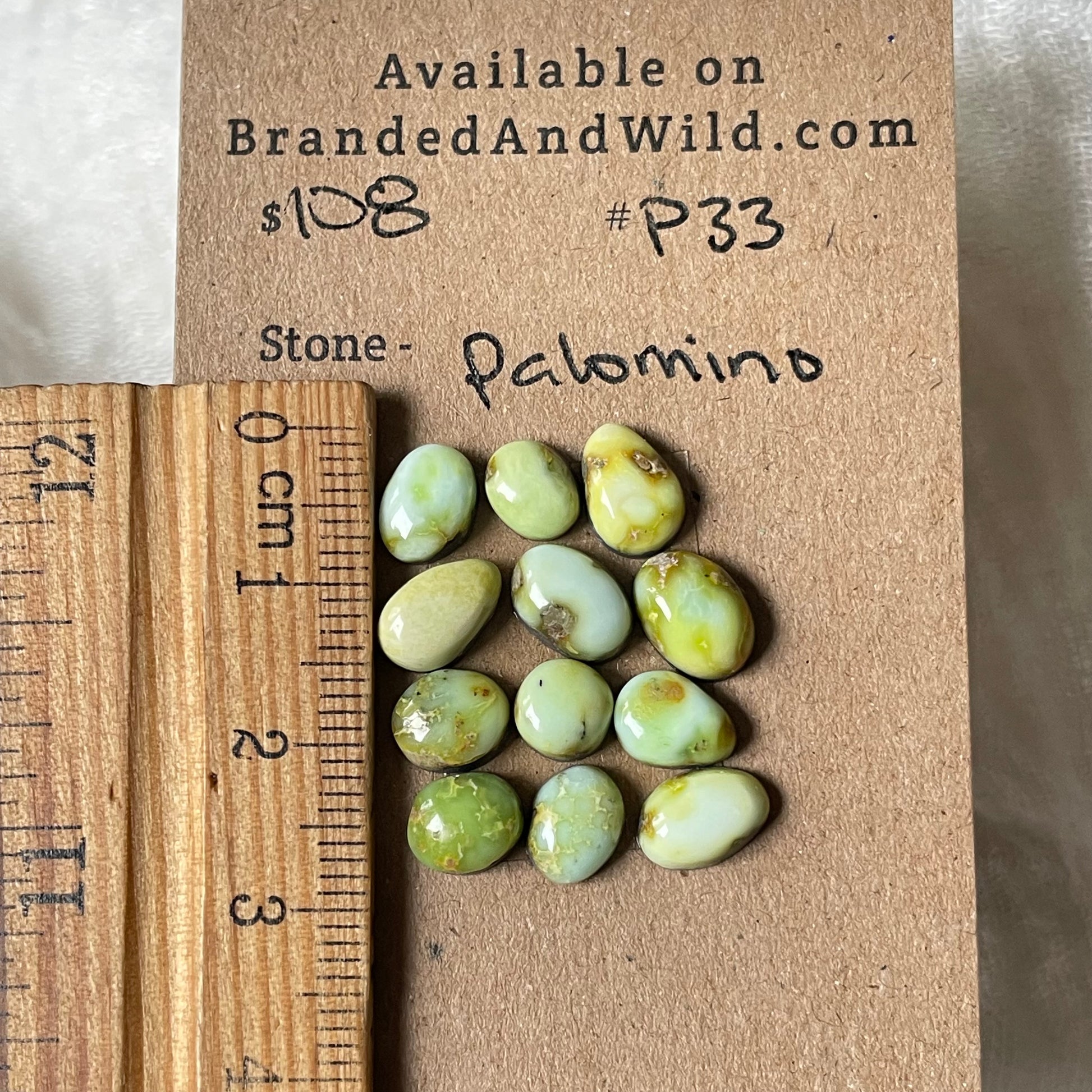 Palomino Cabochon - P33 F7C74753-31D2-4E76-87E3-5BFAFE216F85 Brandedandwild.com