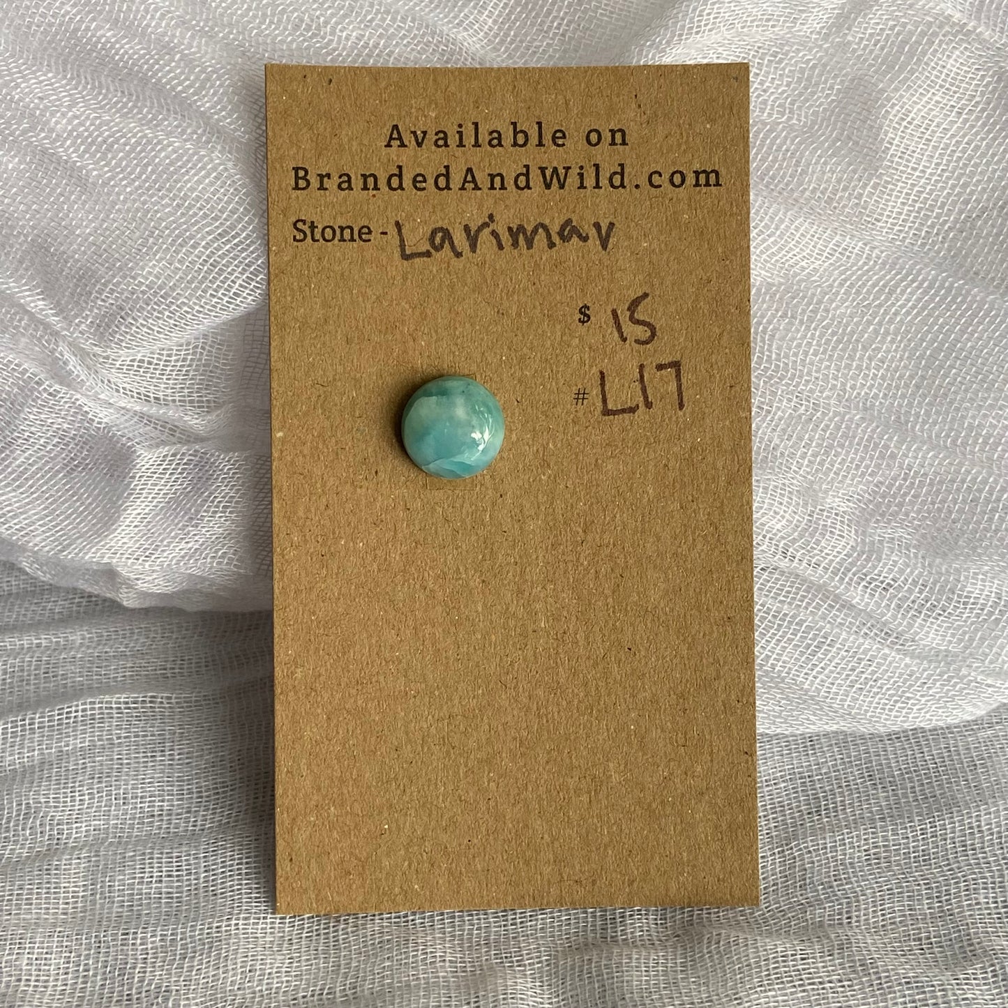 Larimar Cabochon - L17