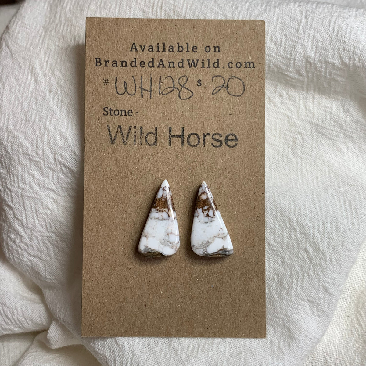 Wild Horse Cabochon - WH128 F80565E3-EBC0-41EB-B8FB-C7263C6335BE Brandedandwild.com