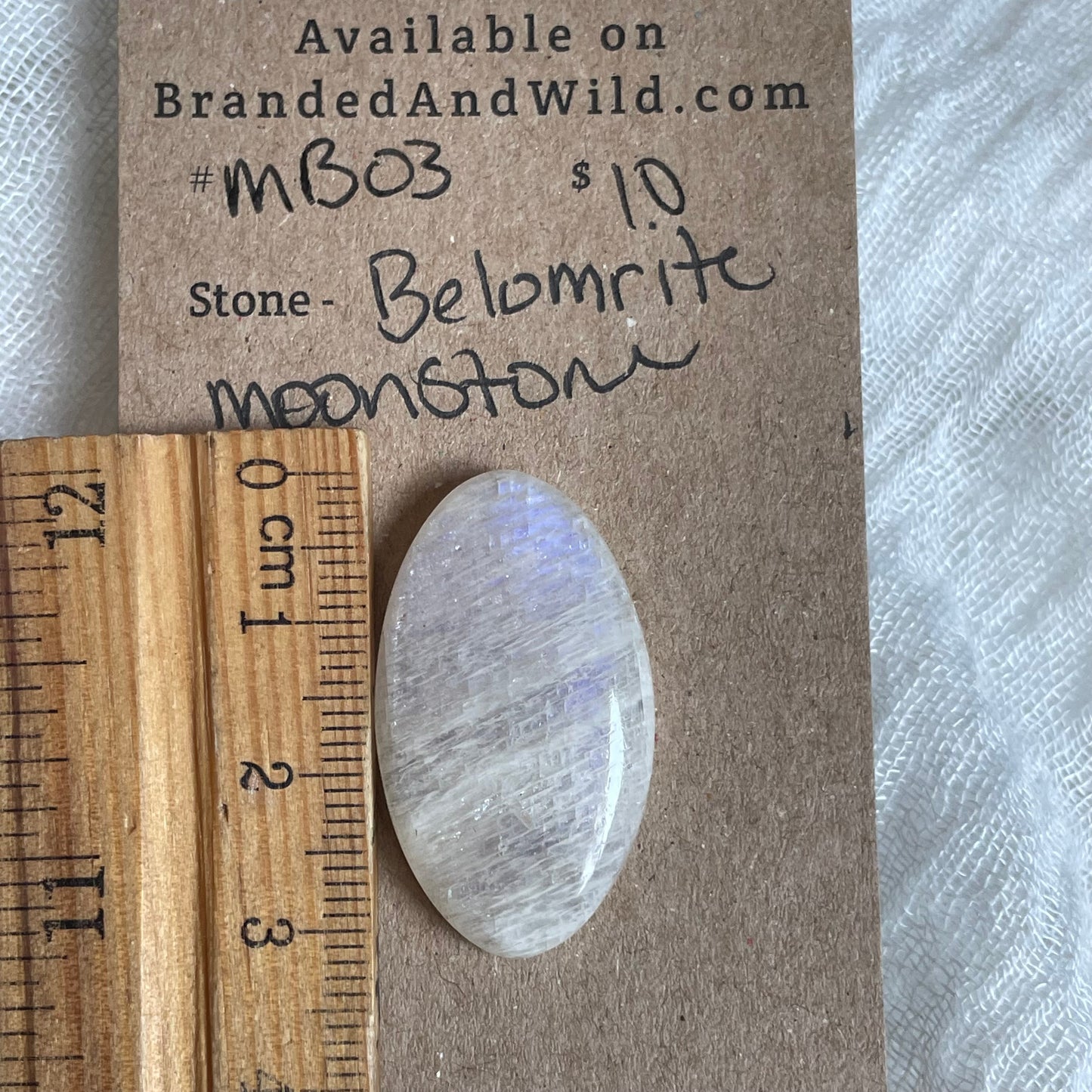 Belomrite Moonstone Cabochon - MB03