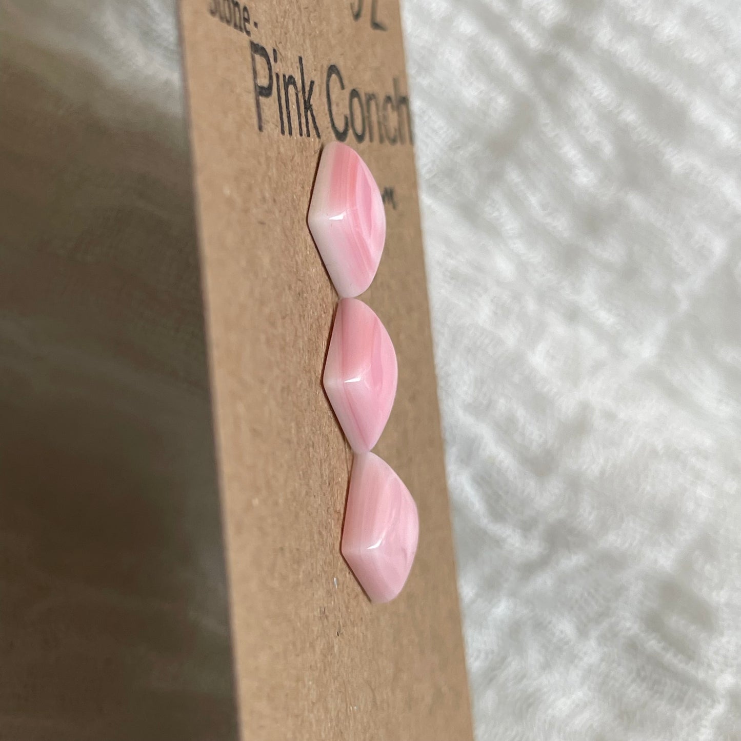 Pink Conch Cabochon - PC32