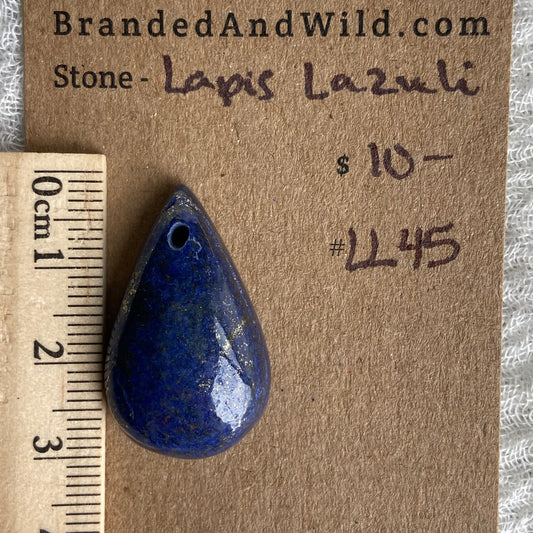 Lapis Lazuli Cabochon -Drilled- LL45