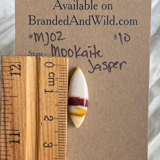 Mookaite Jasper Cabochon - MJ02 F885F21A-3DB7-4310-AC80-69F204209433 Brandedandwild.com