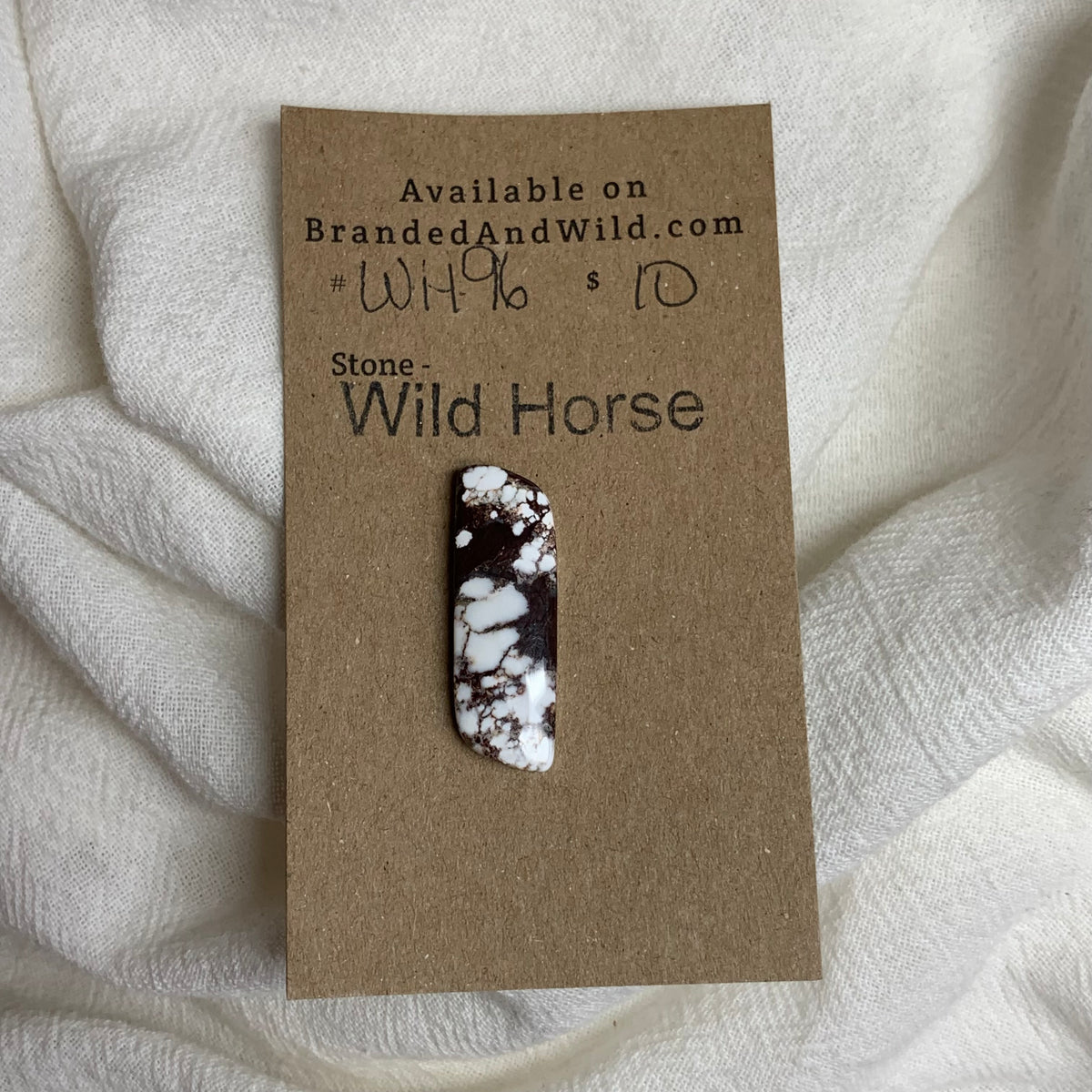 Wild Horse Cabochon - WH96 F8A8B794-C038-418F-98C5-CD86F295A6B7 Brandedandwild.com