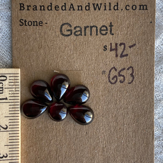 Garnet Cabochon - G53