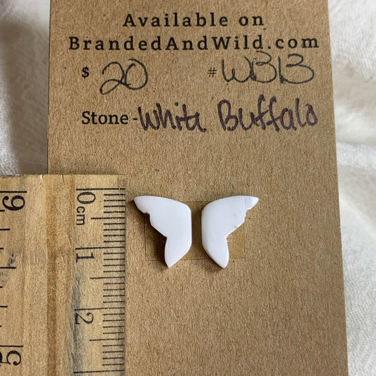 White Buffalo Cabochon - WB13 F8C78D43-23A8-4178-B861-BBB908EA0948 Brandedandwild.com