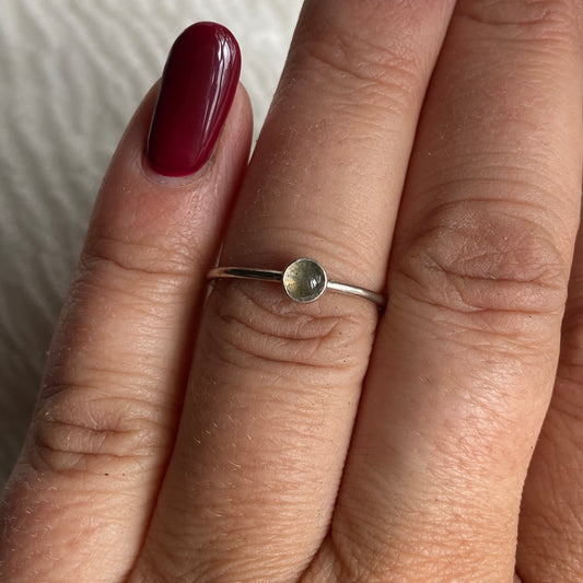 Sterling Silver Ring - R115 Size - 7