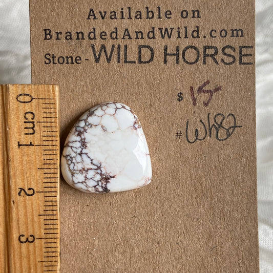 Wild Horse Cabochon - WH82 F8DA873C-4BAF-4A1E-AE78-0F335E996CF4 Brandedandwild.com