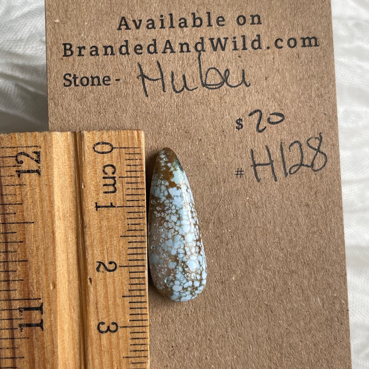Hubei Turquoise Cabochon - H128 F905B44C-C8E2-4788-B445-E14AE76CB25C Brandedandwild.com