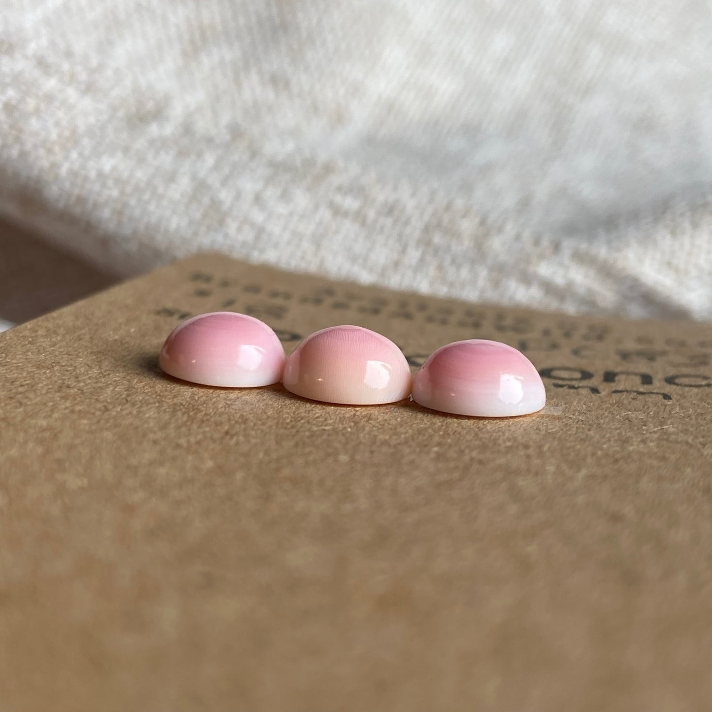 Pink Conch Cabochon - PC08 F906A66B-24F5-44EA-8C7D-B996556C15C3 Brandedandwild.com