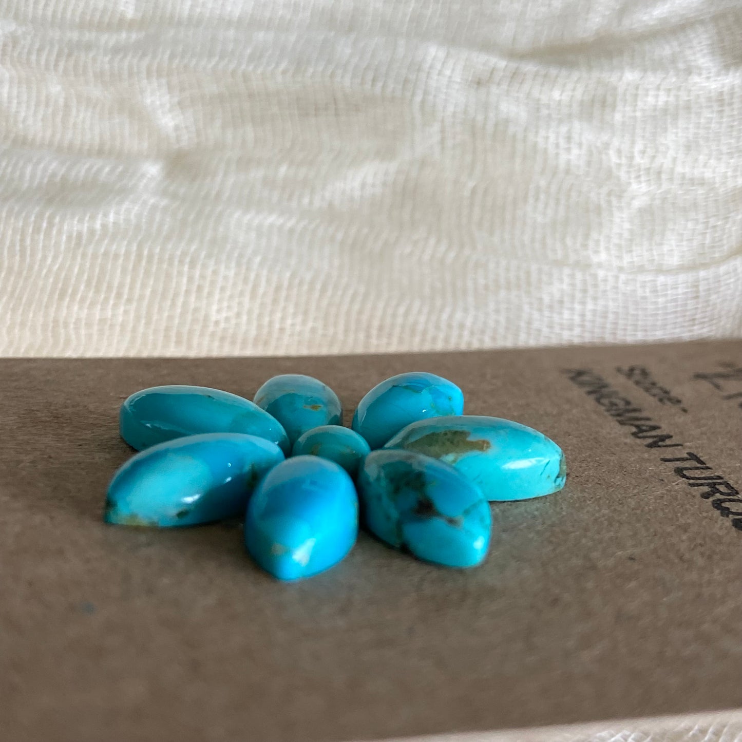 Kingman Turquoise Cabochon - KT02 F918F91B-82C5-4D8E-94B0-247ADE22BF72 Brandedandwild.com