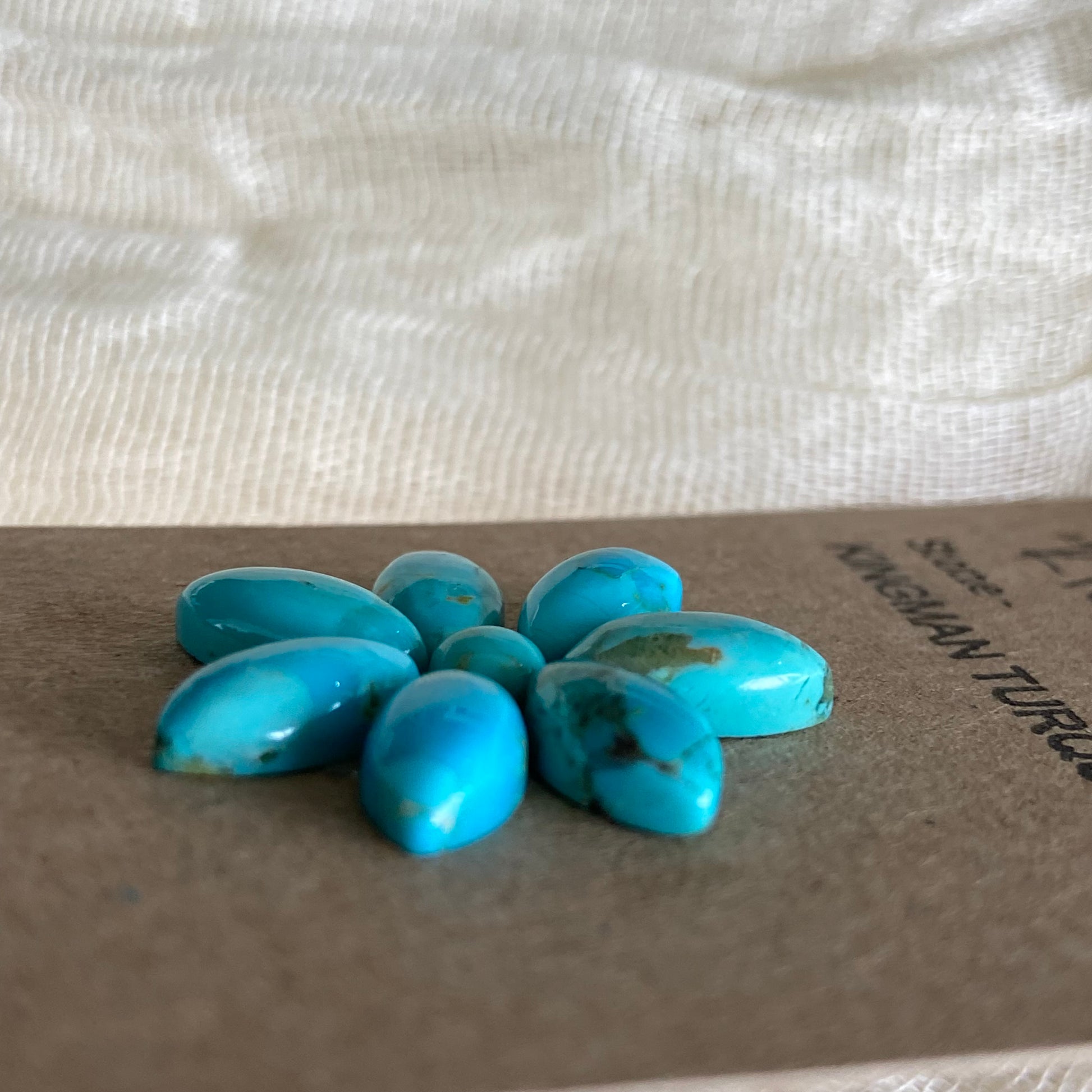 Kingman Turquoise Cabochon - KT02 F918F91B-82C5-4D8E-94B0-247ADE22BF72 Brandedandwild.com