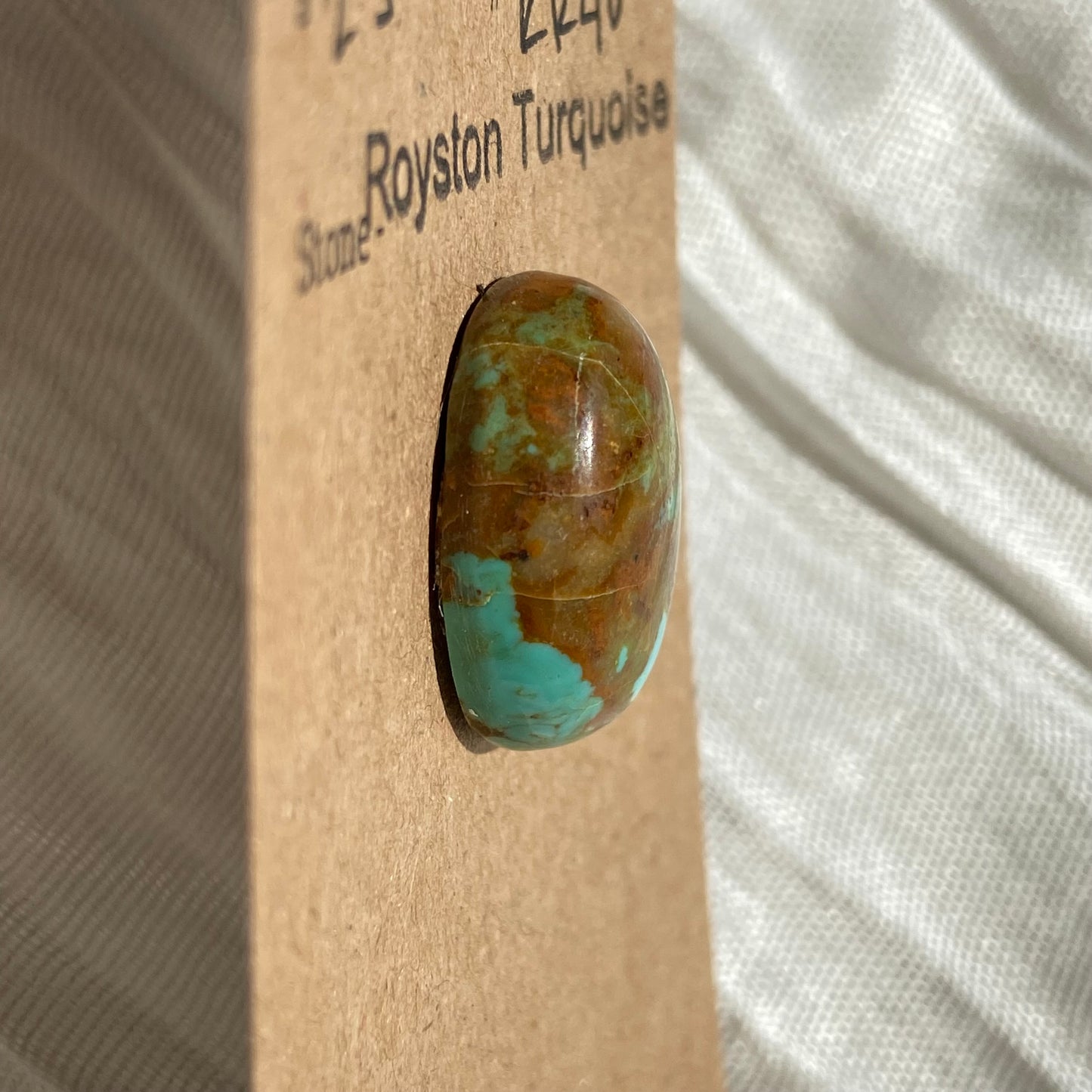 Royston Ribbon Turquoise Cabochon RR40 F91C9FCE-AF0F-4670-AF2C-437A7681710D Brandedandwild.com