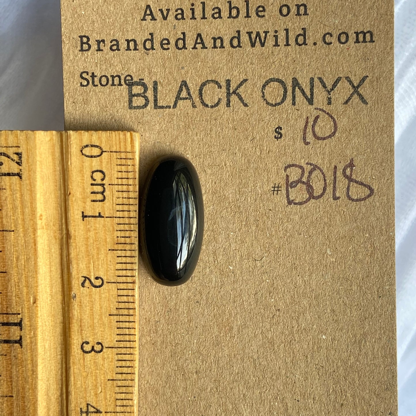 Black Onyx - Cabochon - BO18