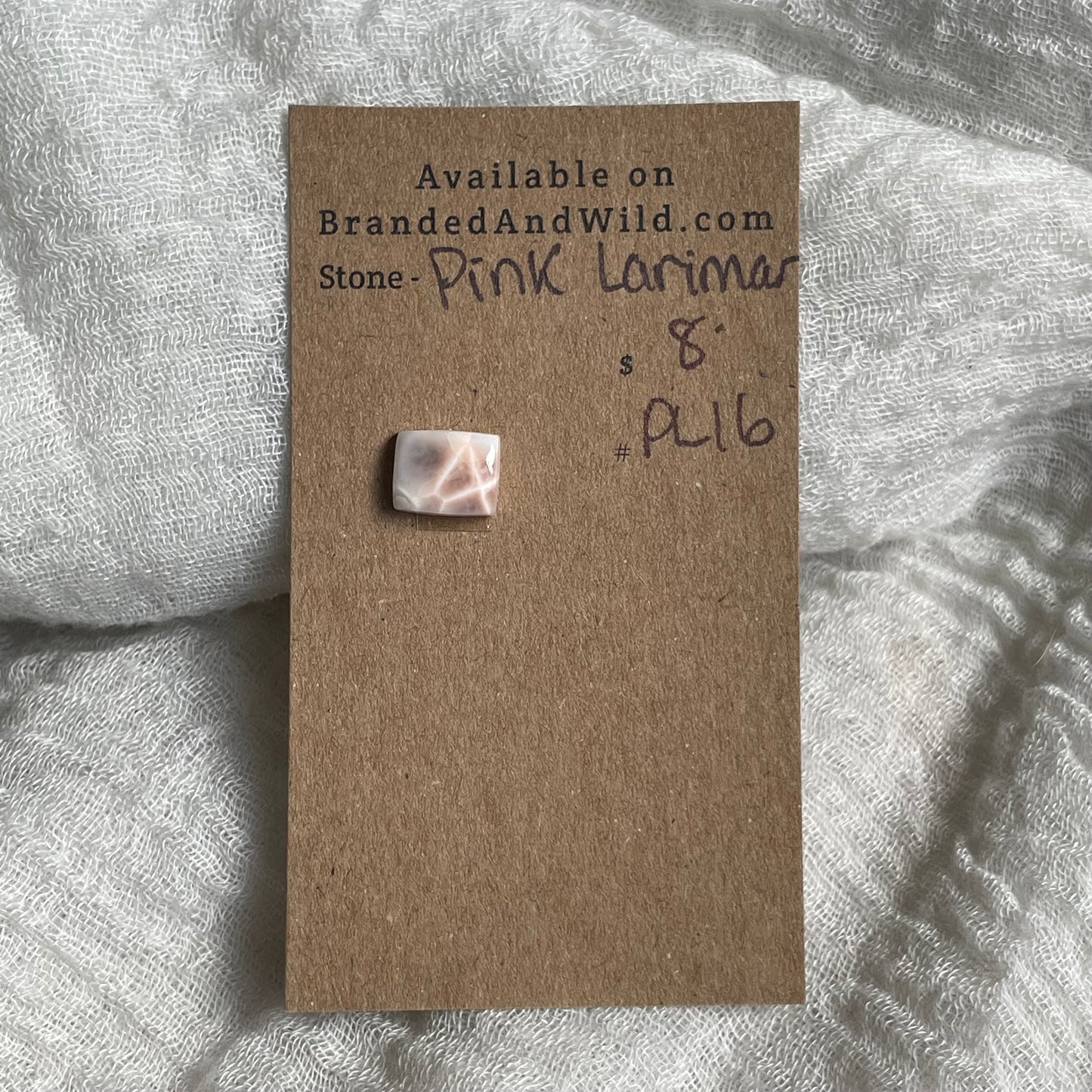 Pink Larimar Cabochon - PL16
