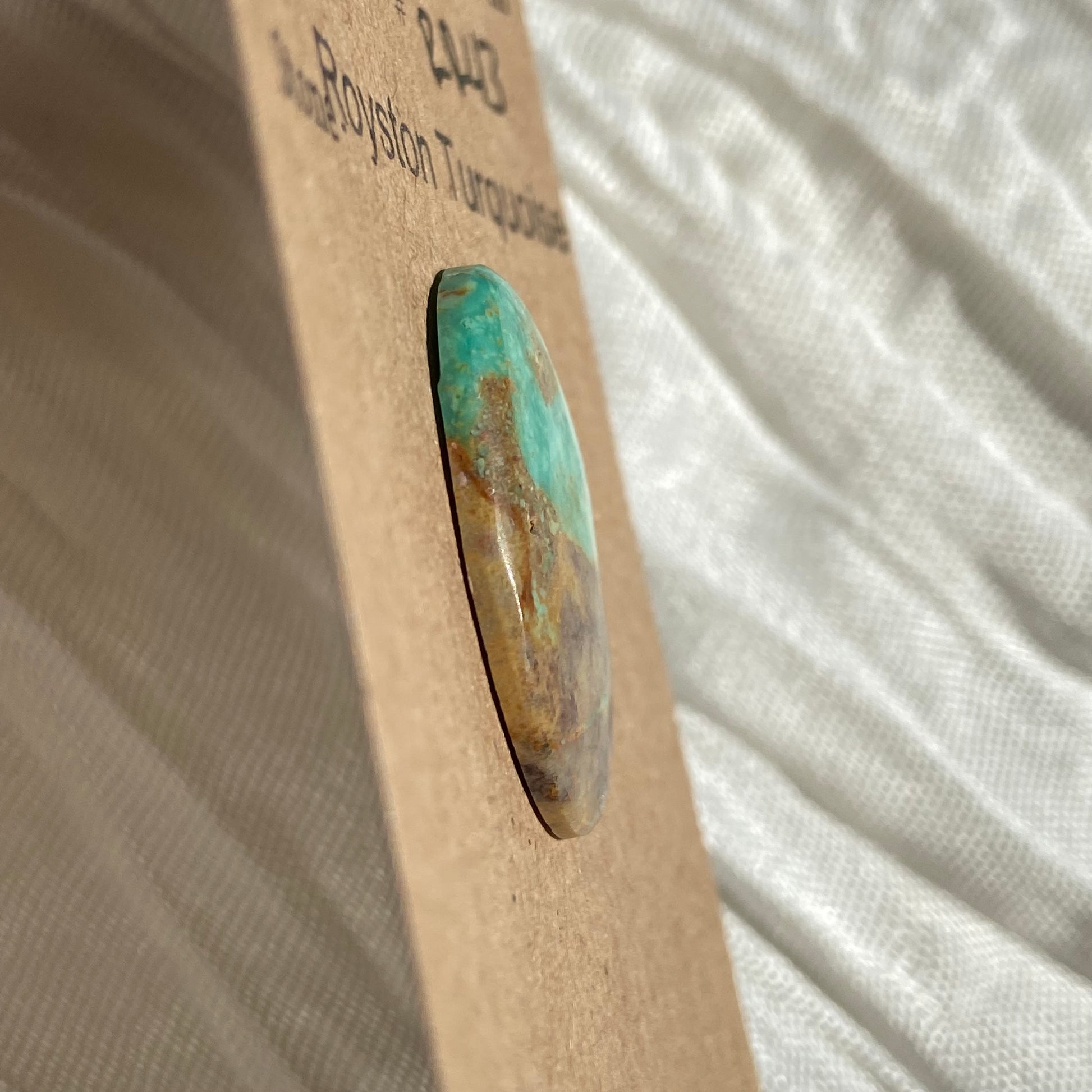 Royston Ribbon Turquoise Cabochon RR47 F9C3EE61-A7C2-4F56-B48C-D5346A49A569 Brandedandwild.com