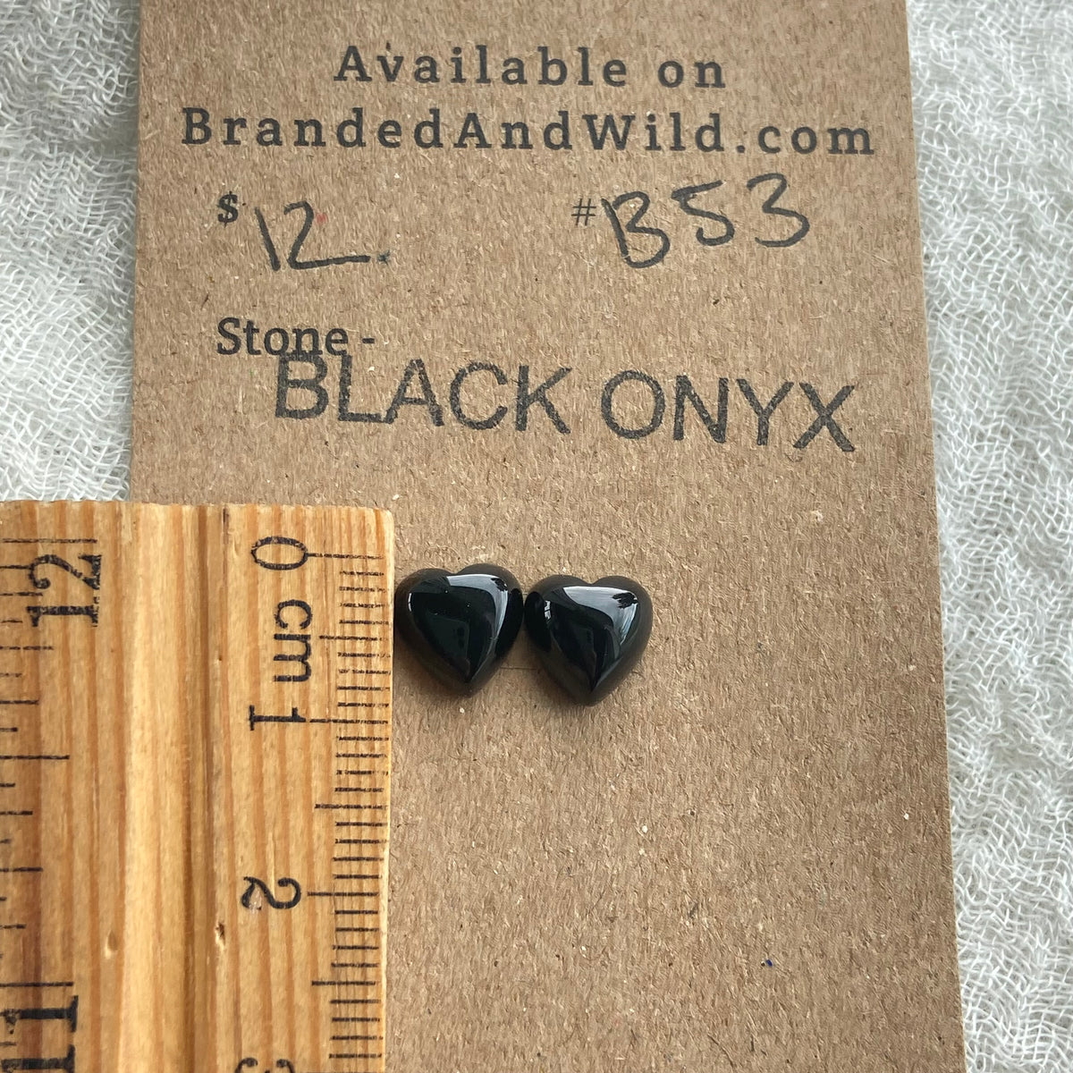 Black Onyx - Cabochon - B53