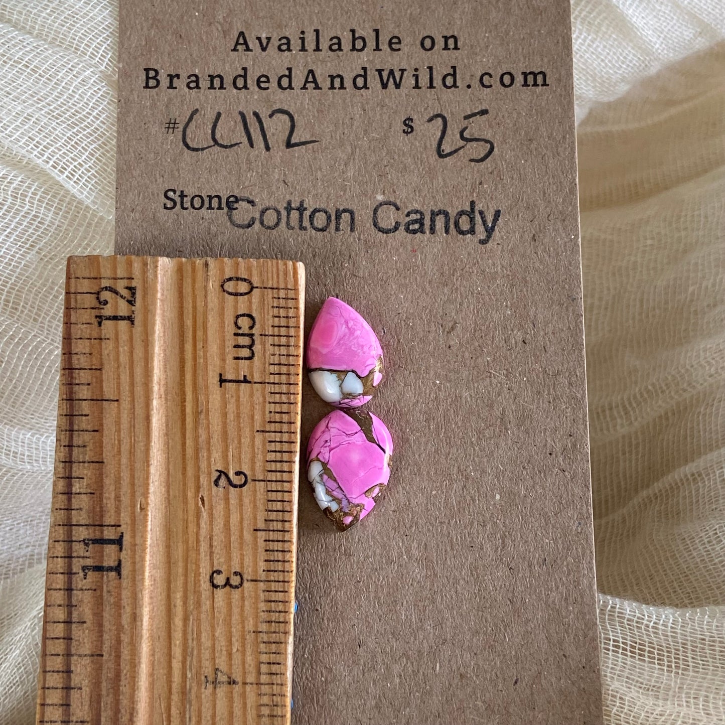Cotton Candy Cabochon - CC112 F9CB153C-F9AD-4563-B740-9D54F34E1F3B Brandedandwild.com