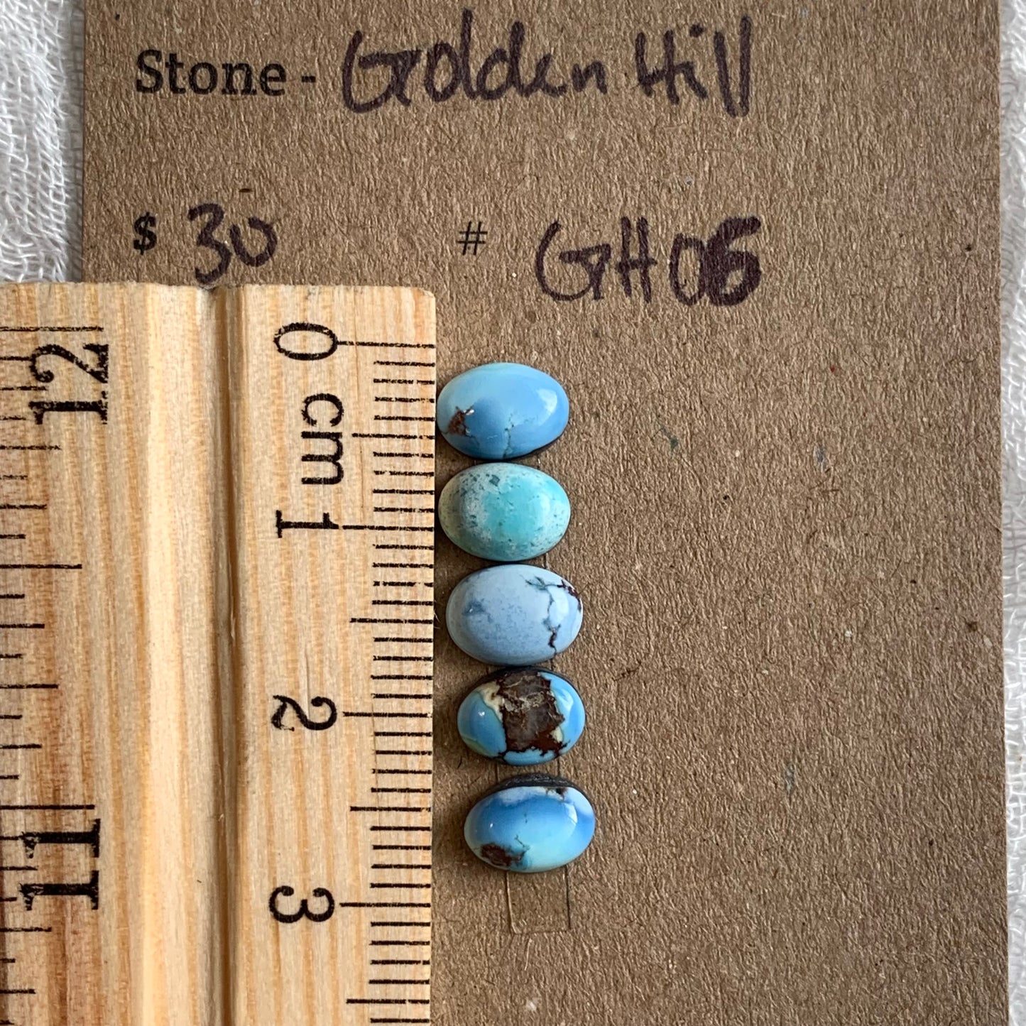 Golden Hill Turquoise Cabochon - GH06