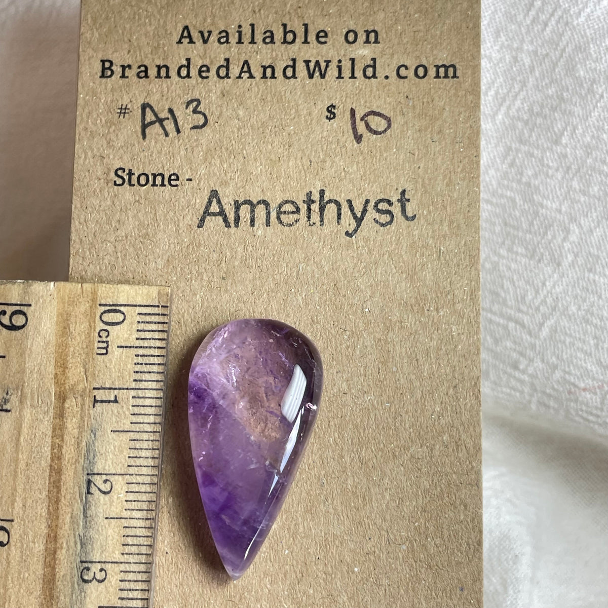 Amethyst Cabochon - A13 F9ED5673-B566-45CC-8C45-309768E41C10 Brandedandwild.com