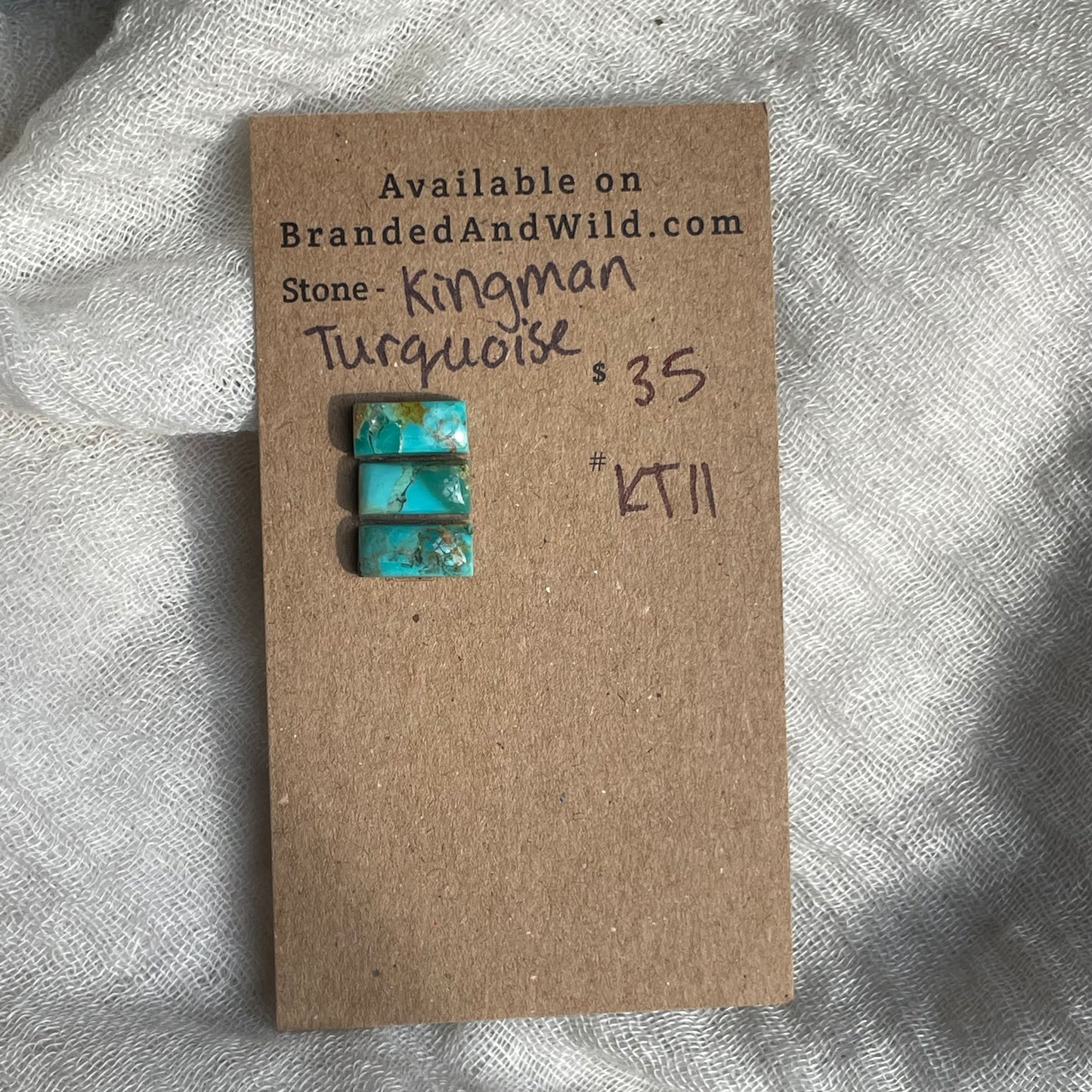 Kingman Turquoise Cabochon - KT11