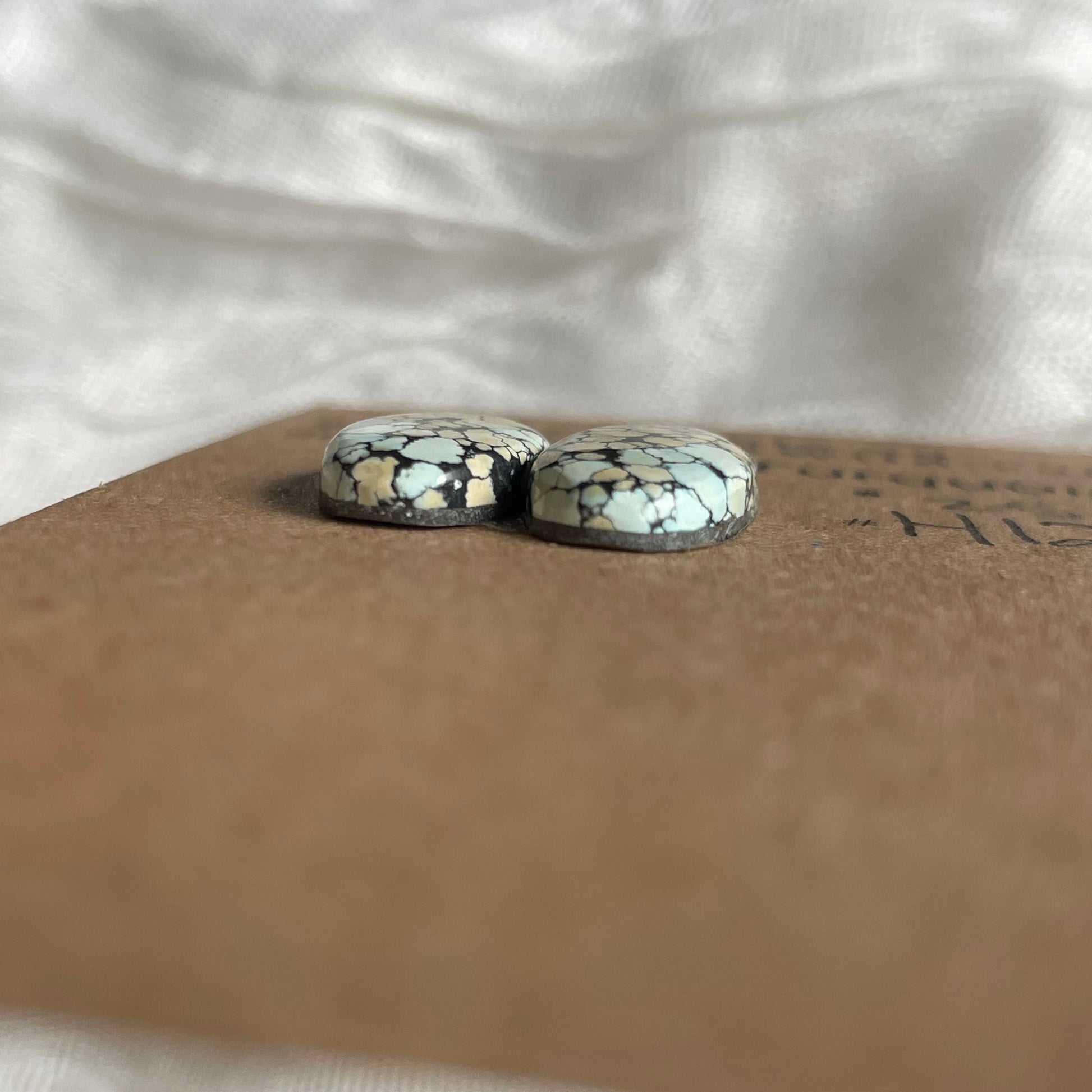 Hubei Turquoise Cabochon - H122 FA06EEDC-C3D9-41F6-9370-8020661D3EAD Brandedandwild.com