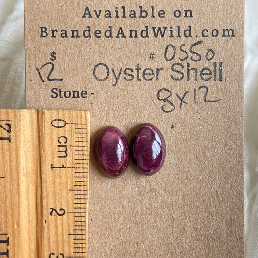 Oyster Shell Cabochon - OS50 FA078582-AF2E-4556-9BBF-1EB05A7FC36E Brandedandwild.com