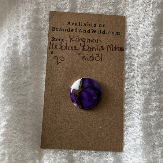 Kingman Ice Blue Dahlia Mohave - KID31