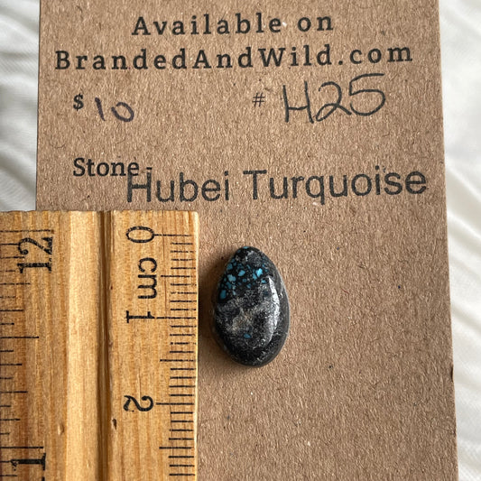 Hubei Turquoise Cabochon - H25 FA26FBB6-7590-4FFD-8A81-DE479C8CBB1B Brandedandwild.com