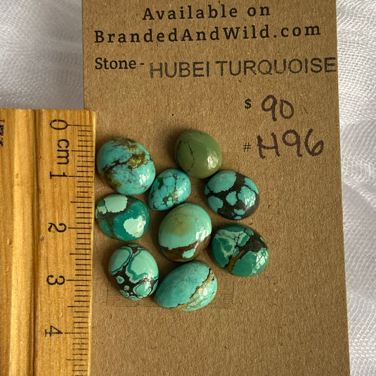 Hubei Turquoise Cabochon - H96