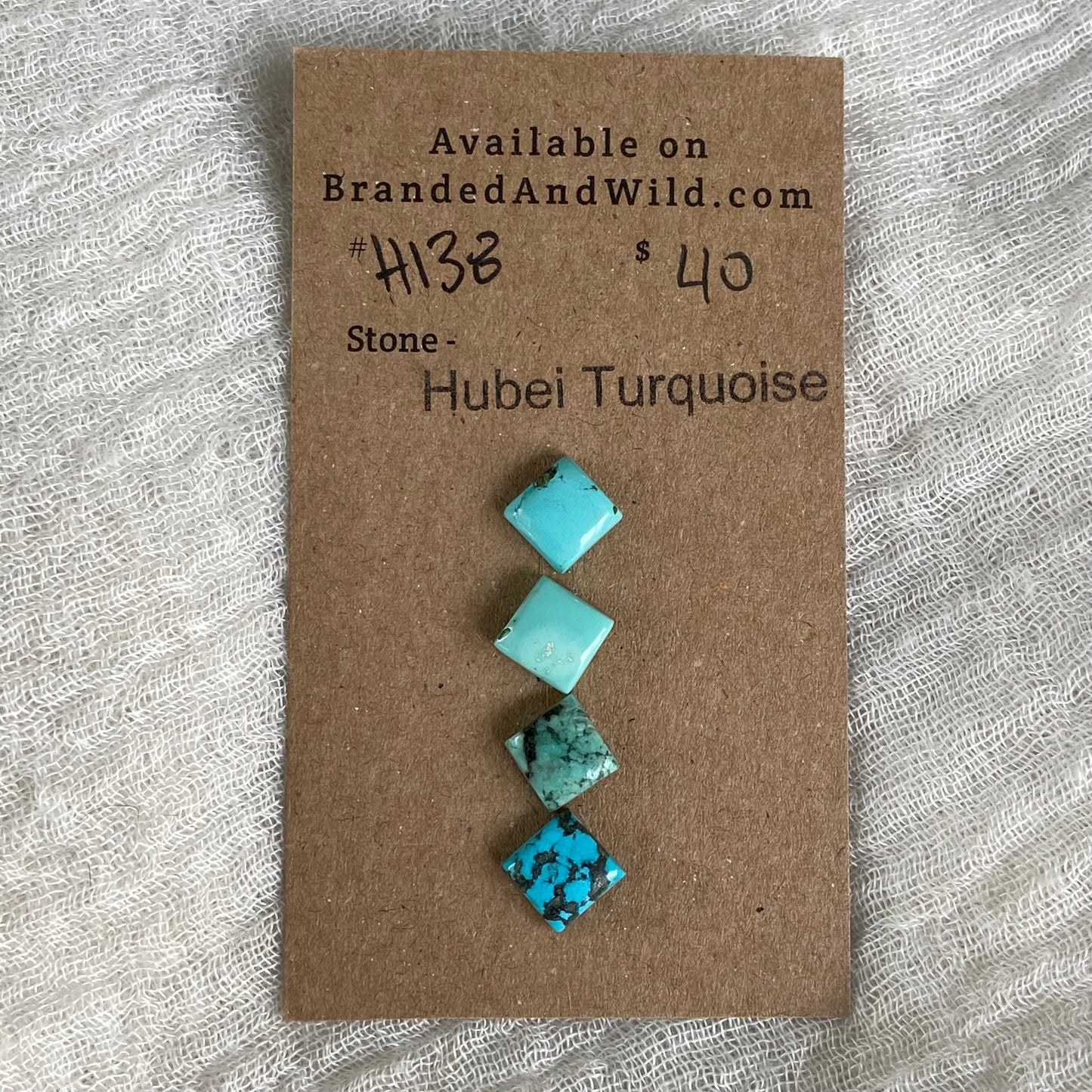 Hubei Turquoise Cabochon - H138