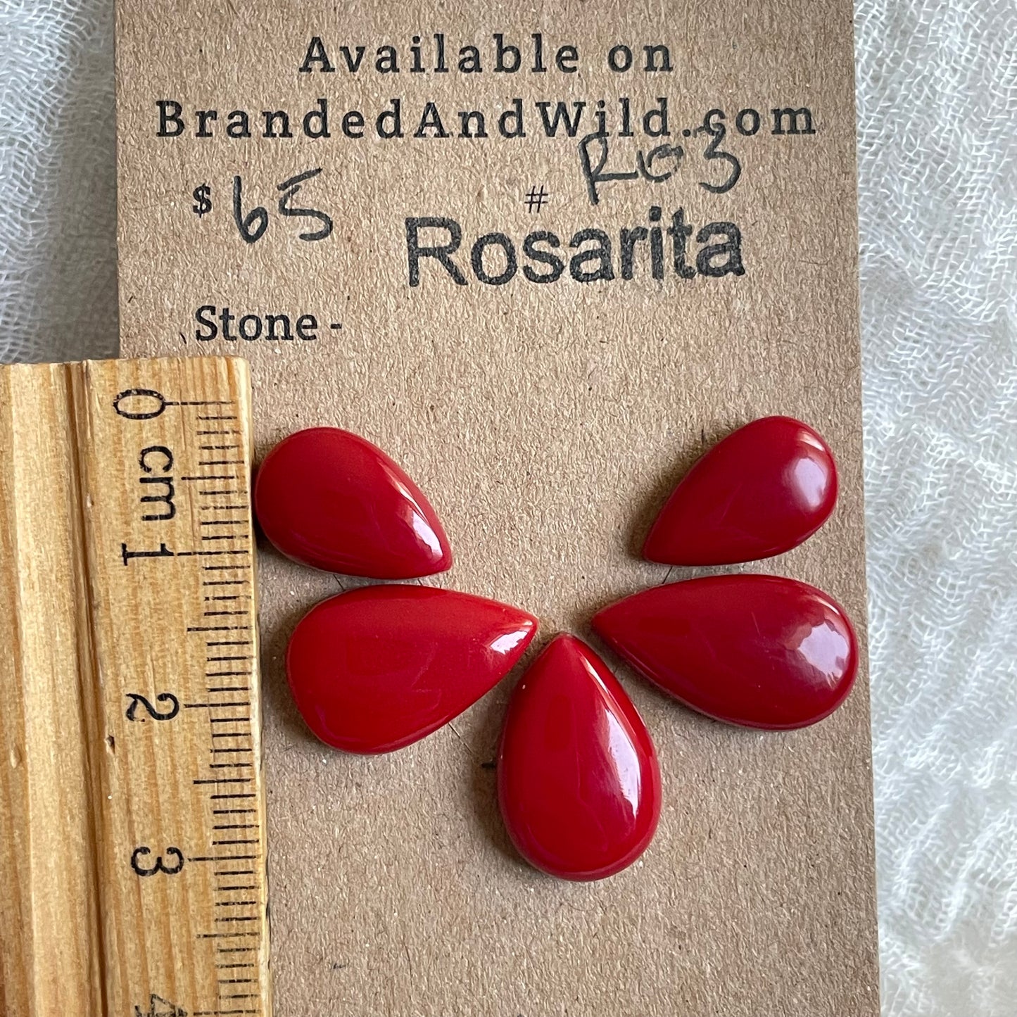 Rosarita - Cabochon - R03 FA60A37B-170B-4FD2-B1E5-7C524CC8A1DF Brandedandwild.com