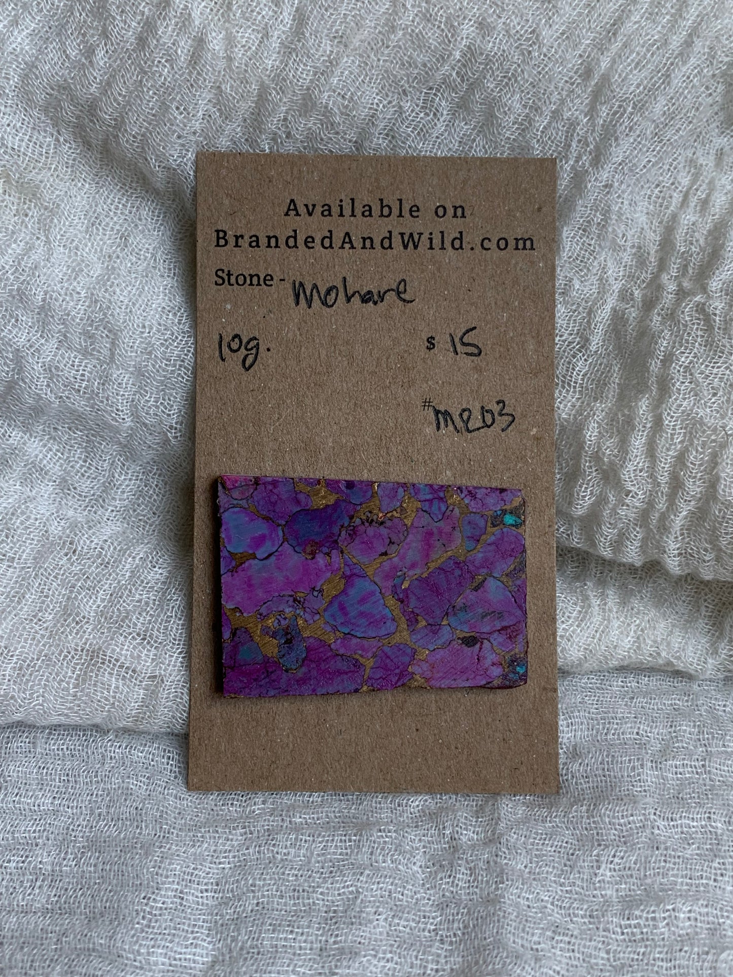Mohave rough Cabochon - MR03