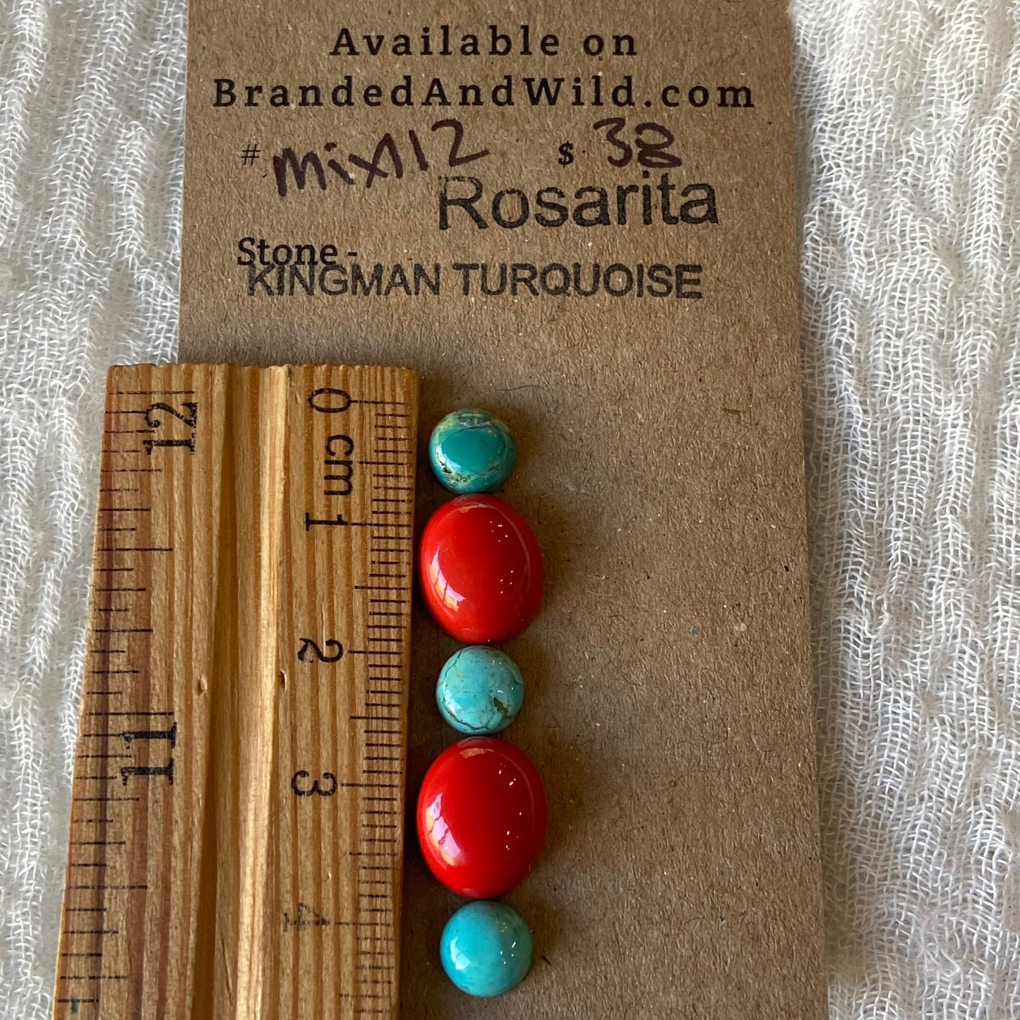 Rosarita / Kingman Cabochon - MIX112