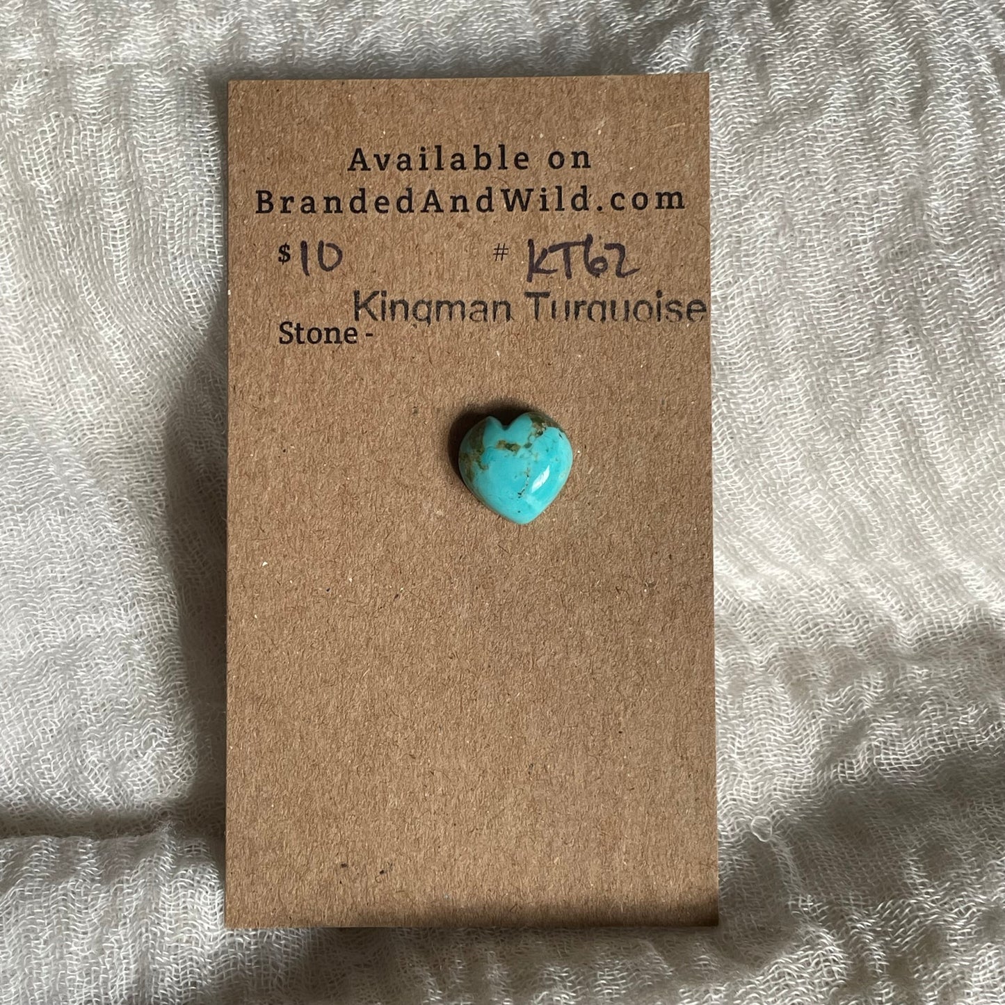 Kingman Turquoise Cabochon - KT62 FA8D42E7-B073-4A7F-B7EE-9901073C6F3B Brandedandwild.com