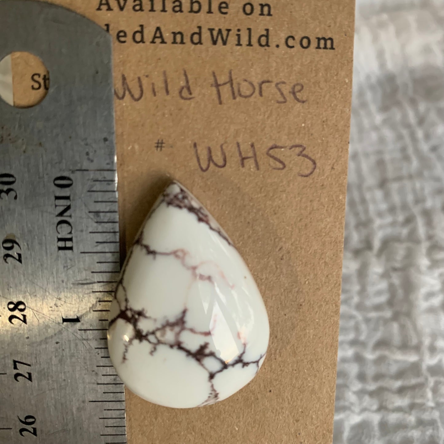 Wild Horse Cabochon - WH53