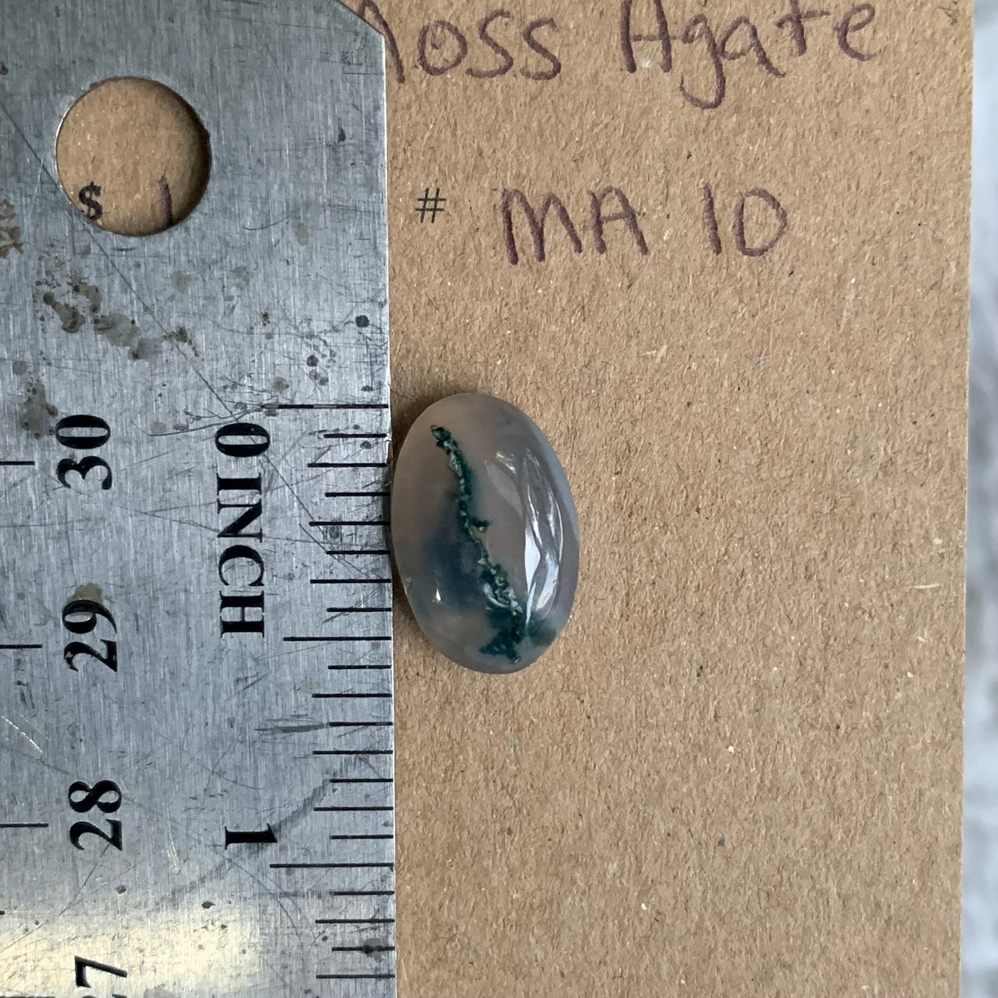 Moss Agate Cabochon- MA10